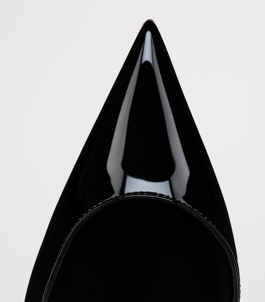 Miss Z Sling Patent Leather Slingback Pumps 100 B439 Image 5