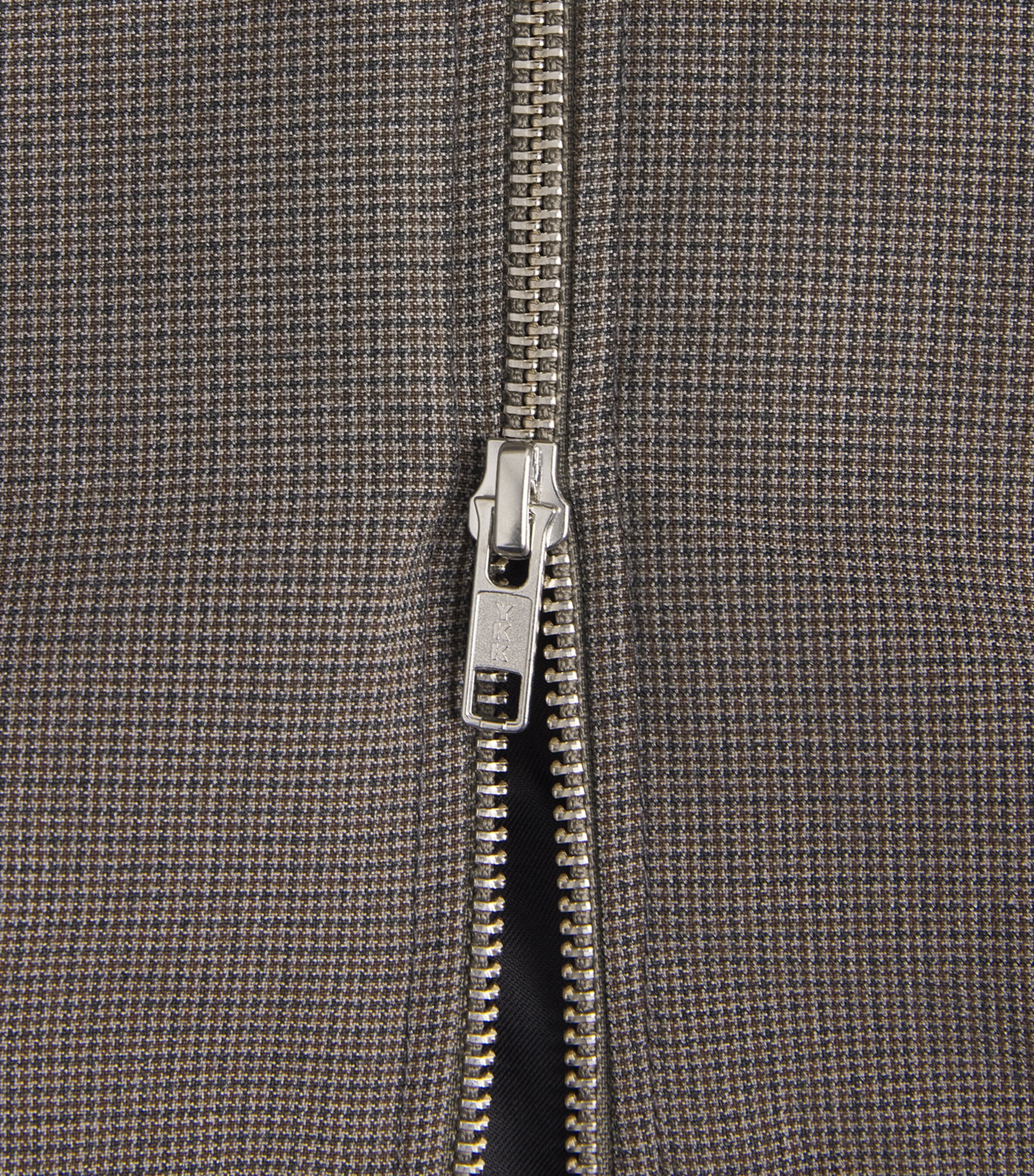 Micro Puppytooth Check Eldon Jacket BROWN Image 5