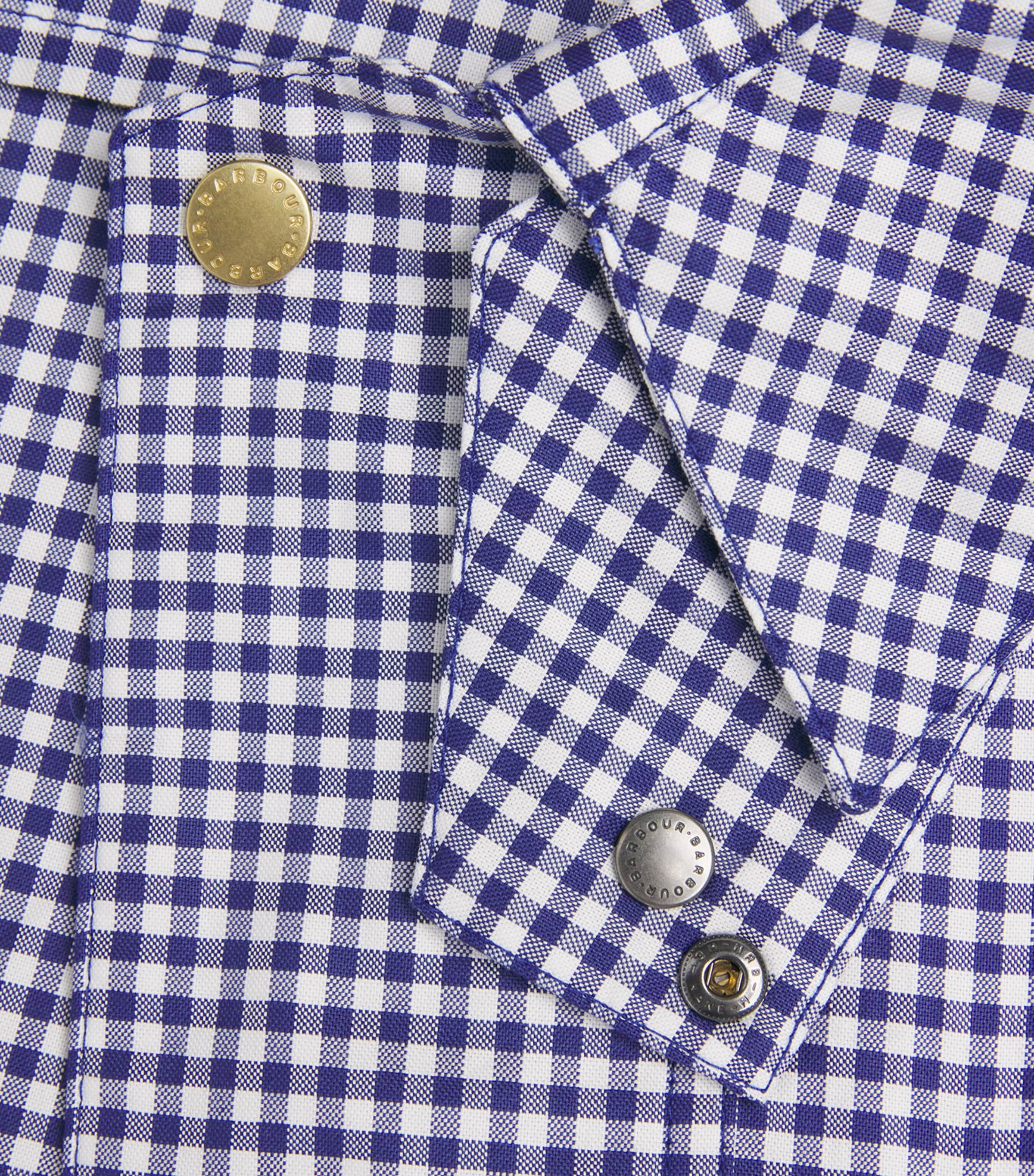 Barbour Mens x Paul Smith Check Transport Casual Jacket Image 6
