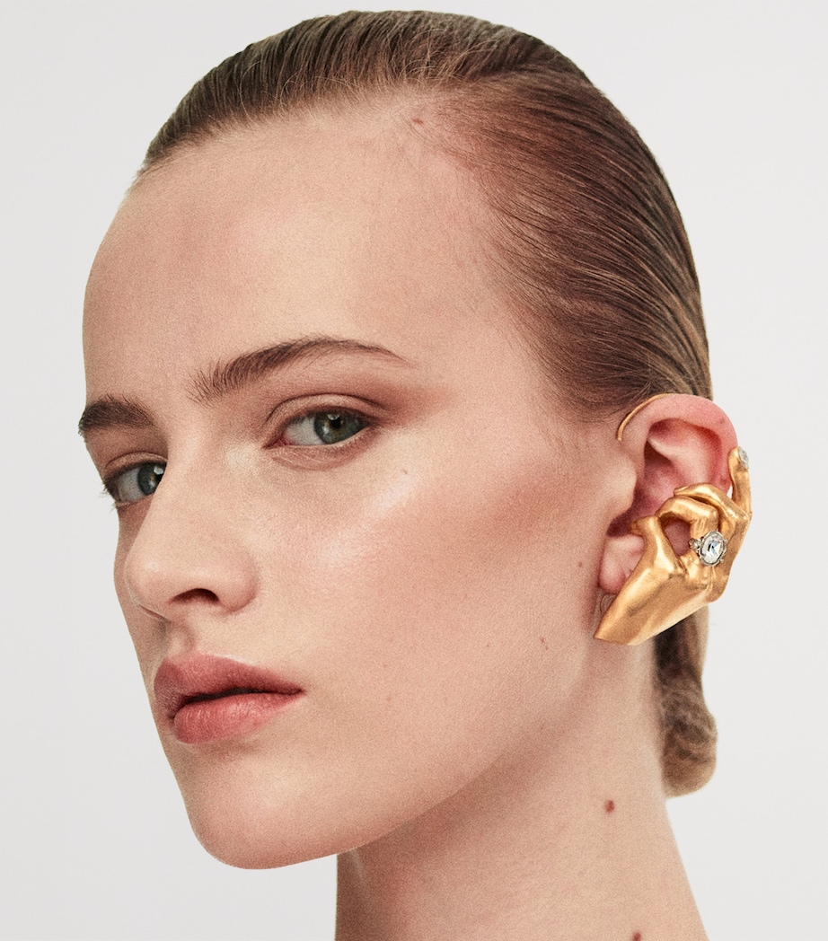 Hand Ear Cuff 001 GOLD Image 3