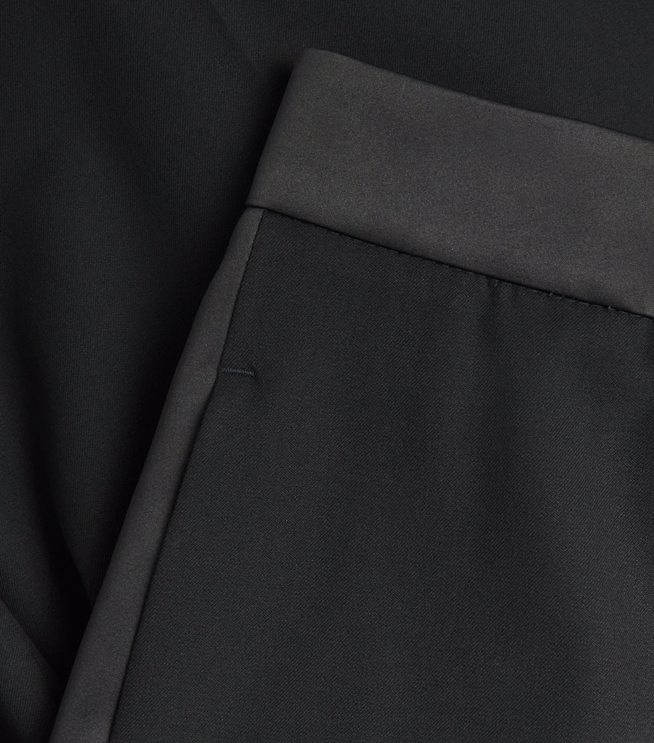 Twill Tuxedo Trousers BLACK Image 5