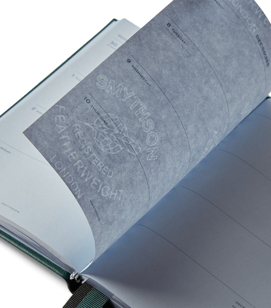 Grained Lambskin Chelsea Diary FOREST GREEN Image 3