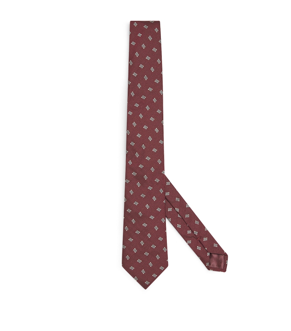Emporio Armani Silk Jacquard Tie