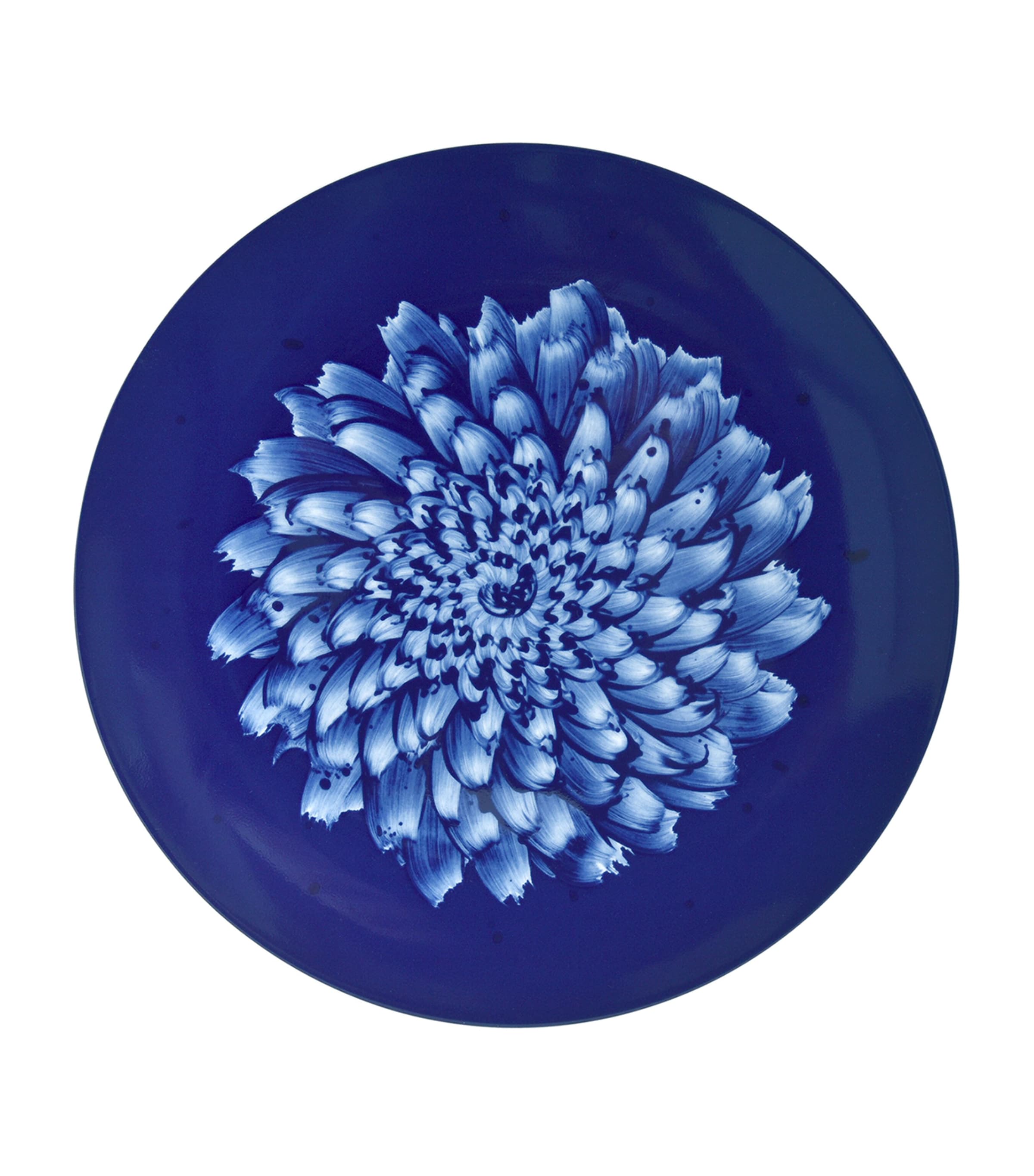 Bernardaud In Bloom Serving Platter In Blue