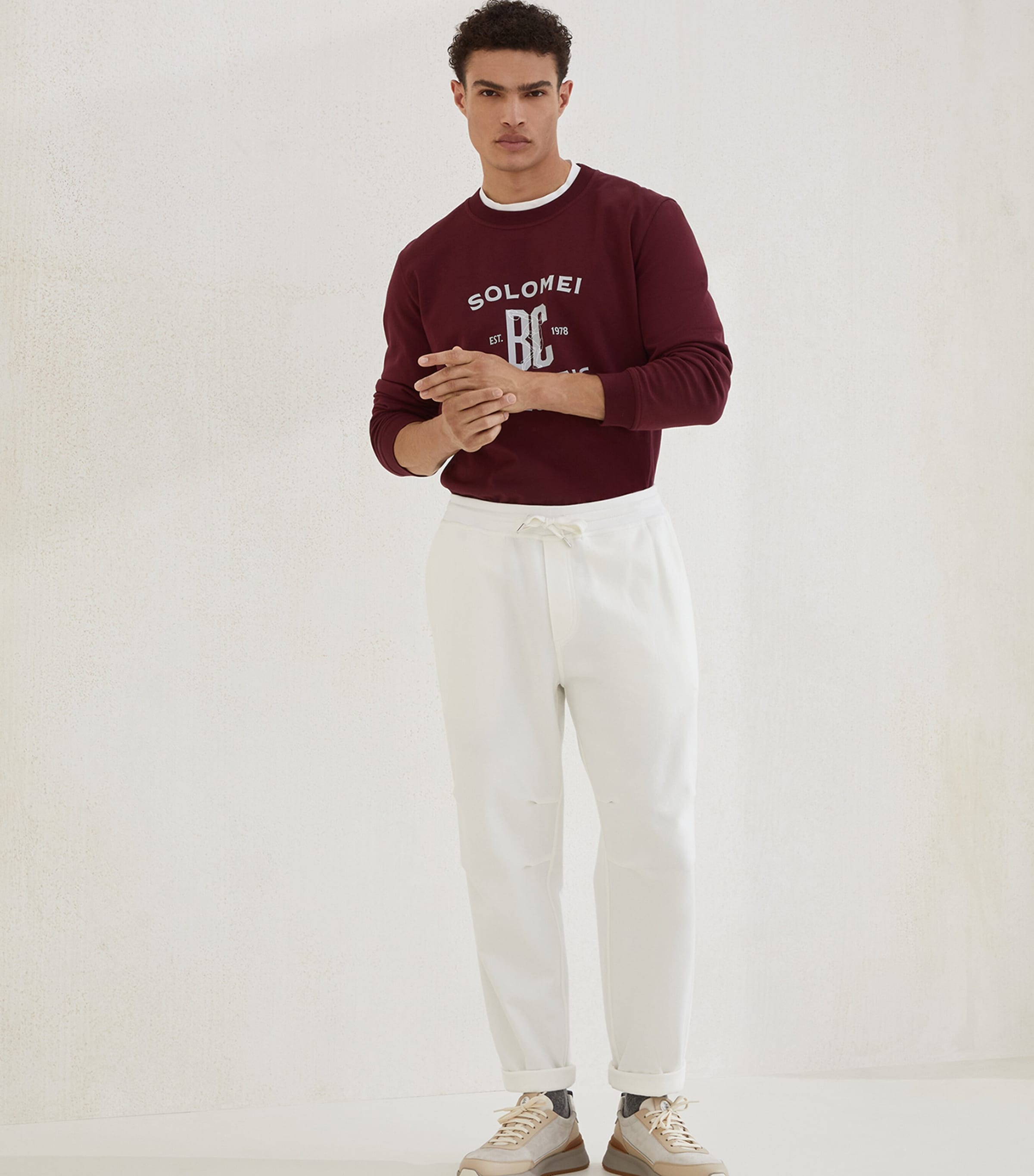 French Terry Sweatpants C7220 Image 4