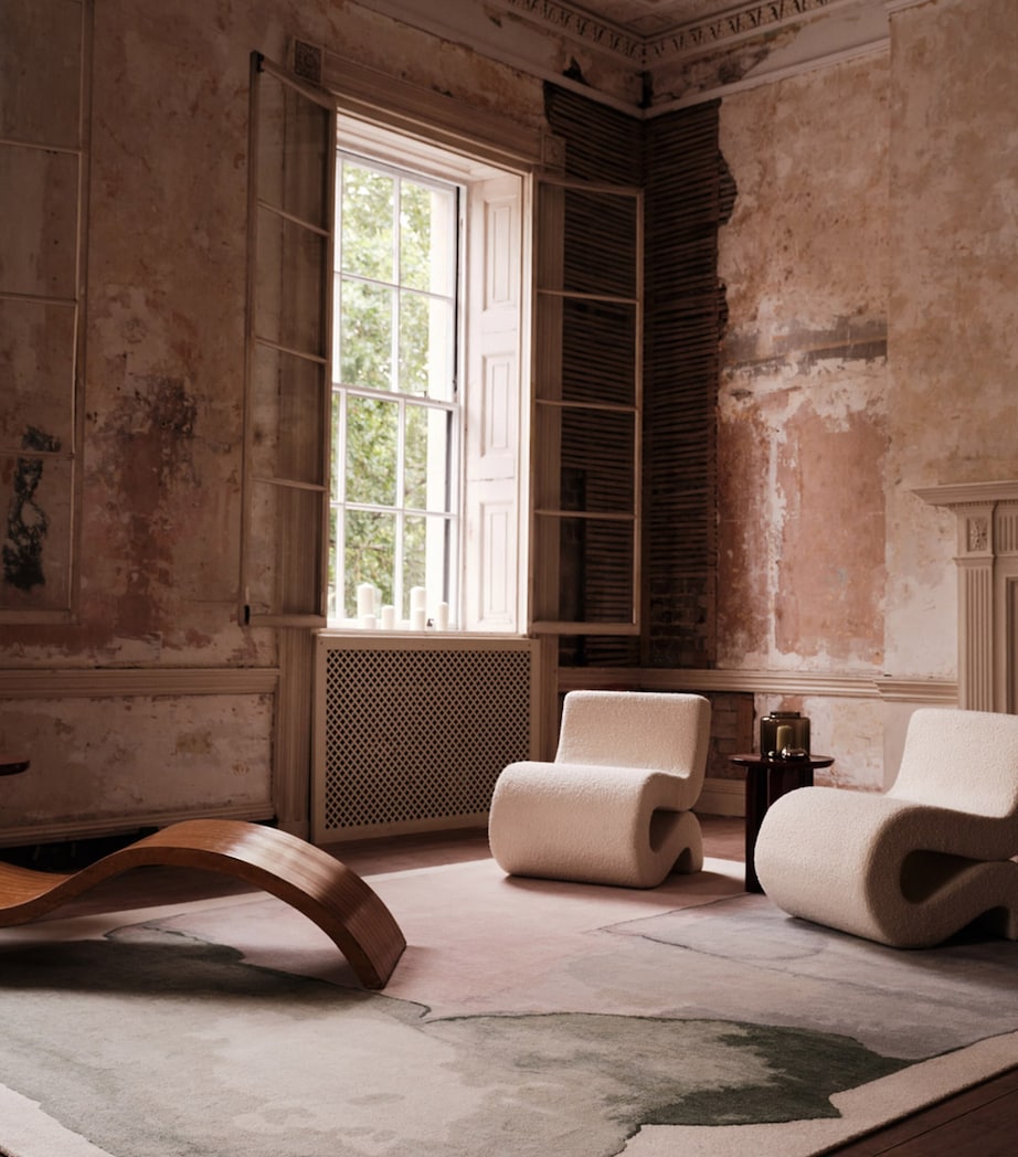 Wool-Nettle Maya Opal Rug (2.74m x 1.83m) MULTICOLOUR Image 6