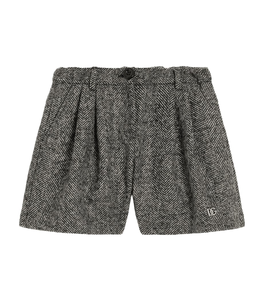 Wool-Blend Tailored Shorts (8-12+ Years) S8030-FANTASY (NOT P Image 1