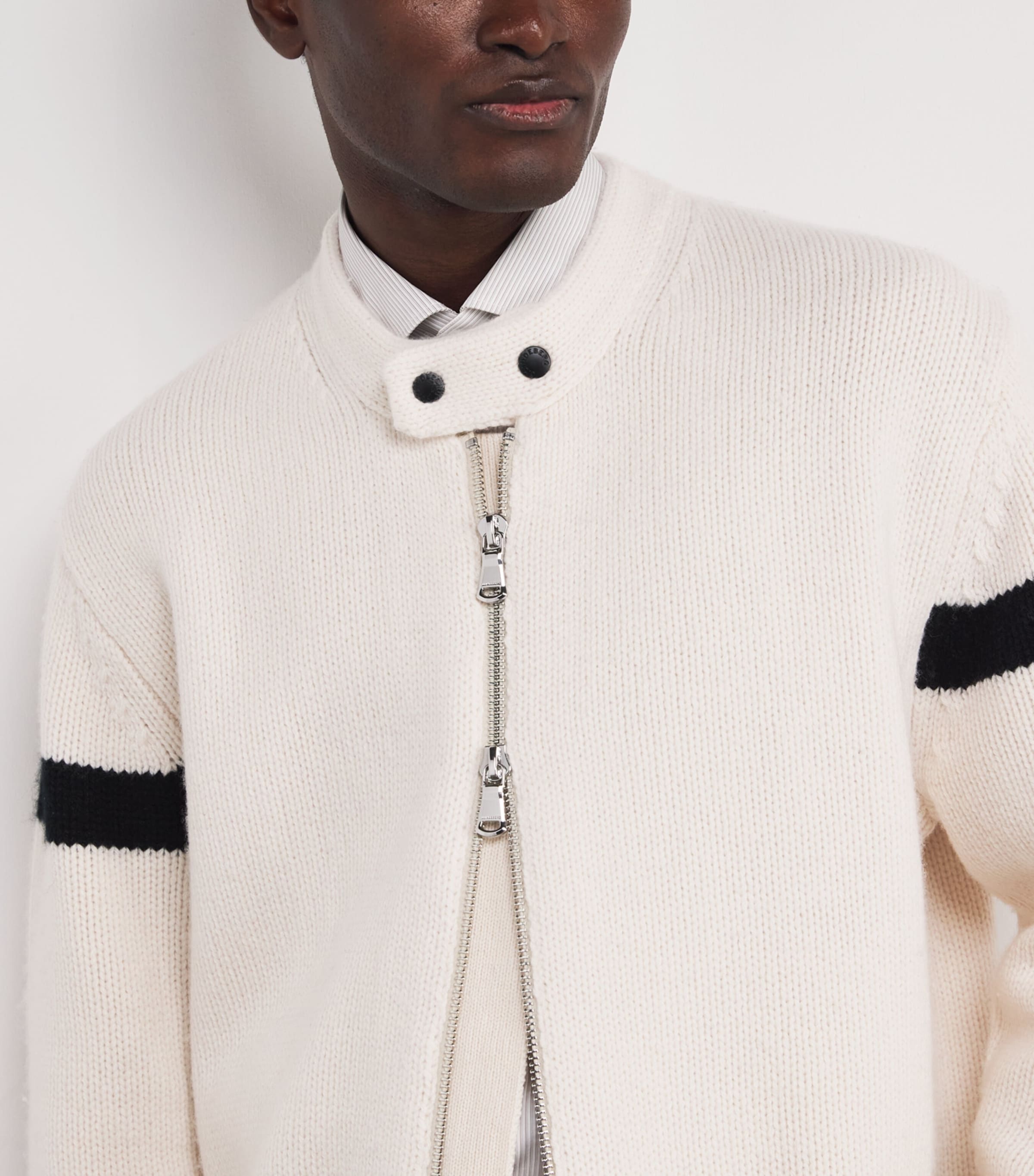 Wool Kessler Biker Jacket MOONBEAMU029 Image 6