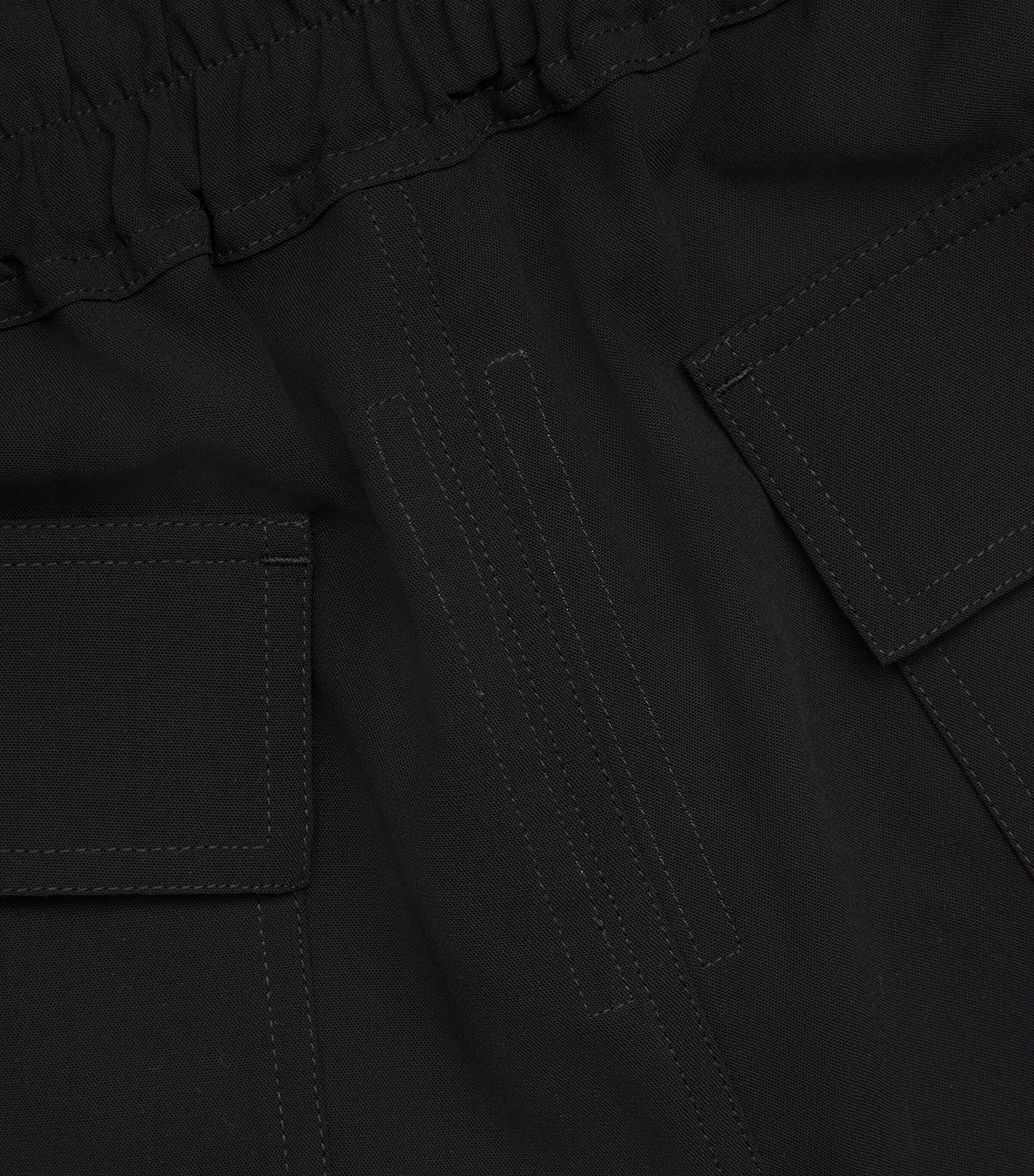 Wool Dietrich Drawstring Trousers 09/BLACK Image 5