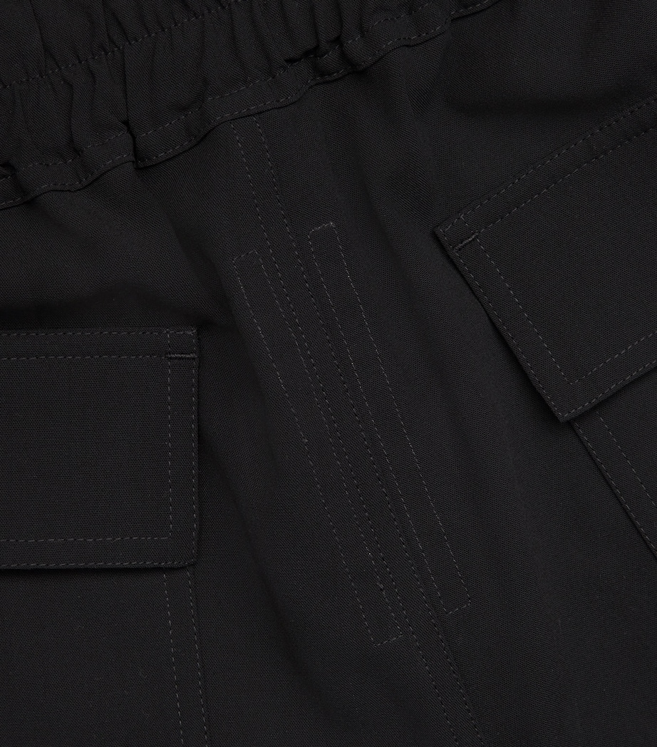 Wool Dietrich Drawstring Trousers 09/BLACK Image 5