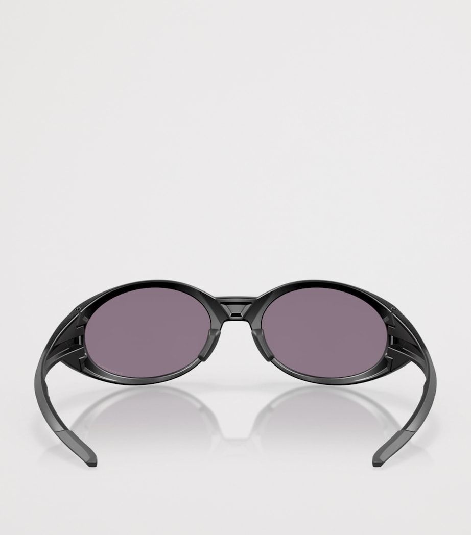 Oakley Eye Jacket Redux Oval Sunglasses Black Image 4