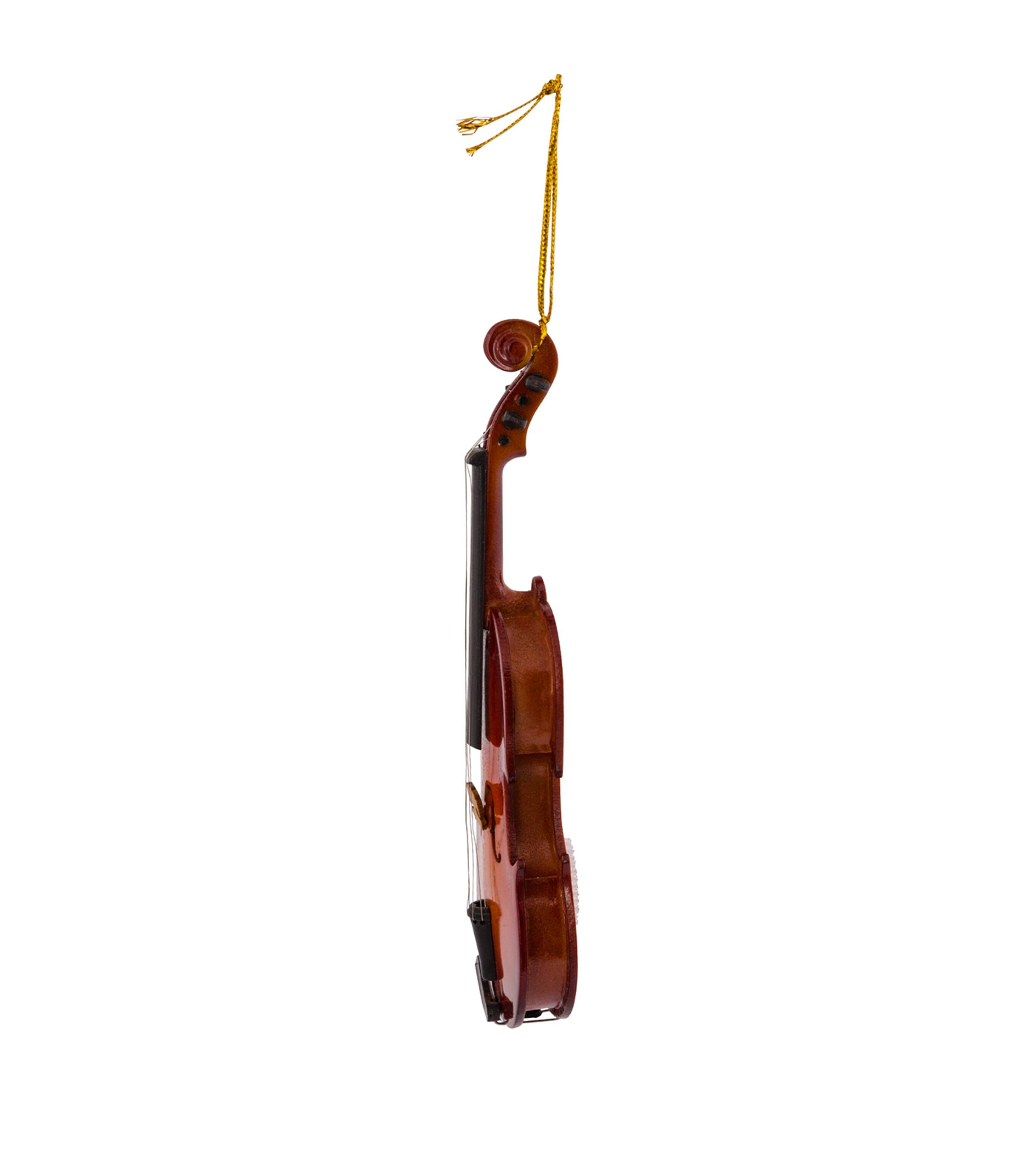 Kurt.S.Adler Wood Violin Tree Decoration Image 4