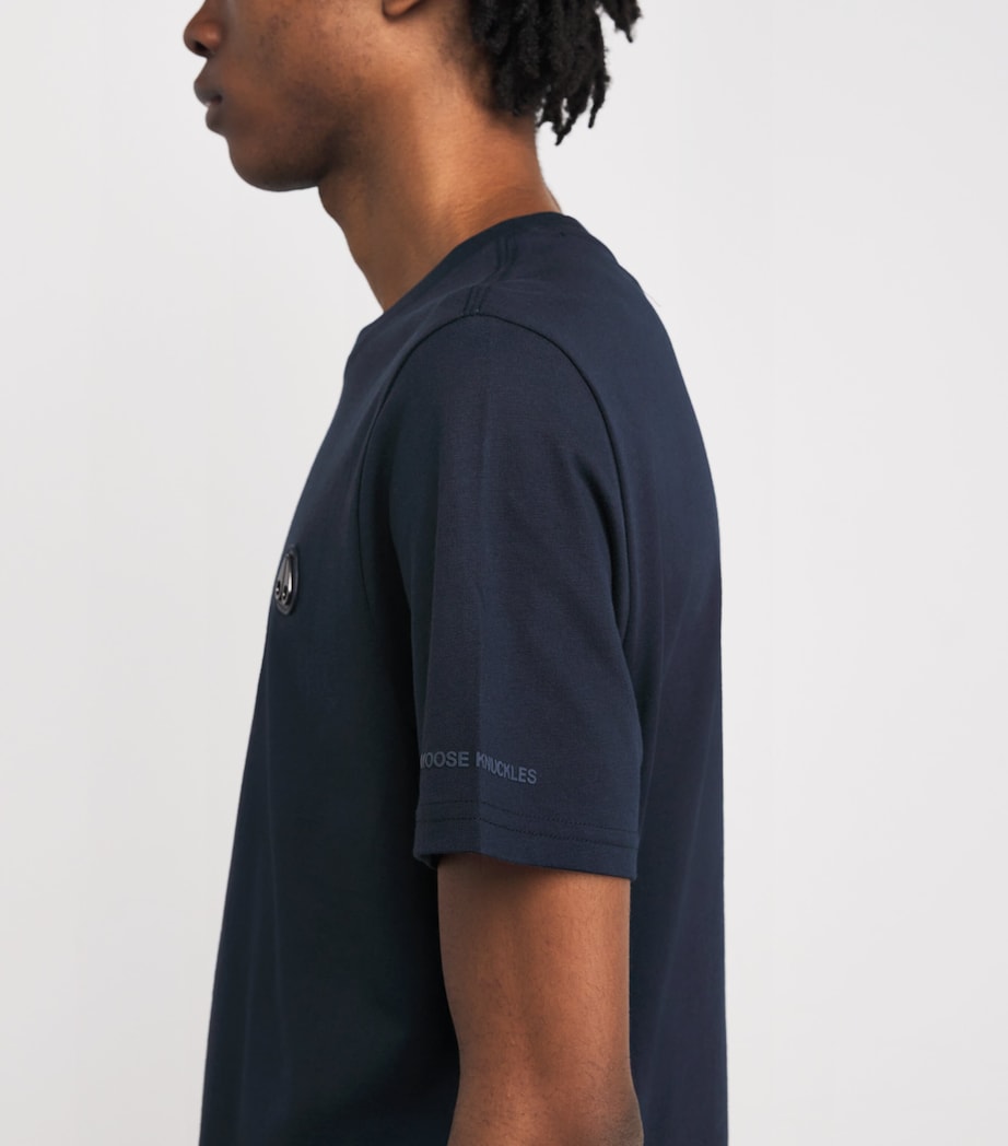 Cotton Crescent T-Shirt NAVY - 833 Image 6