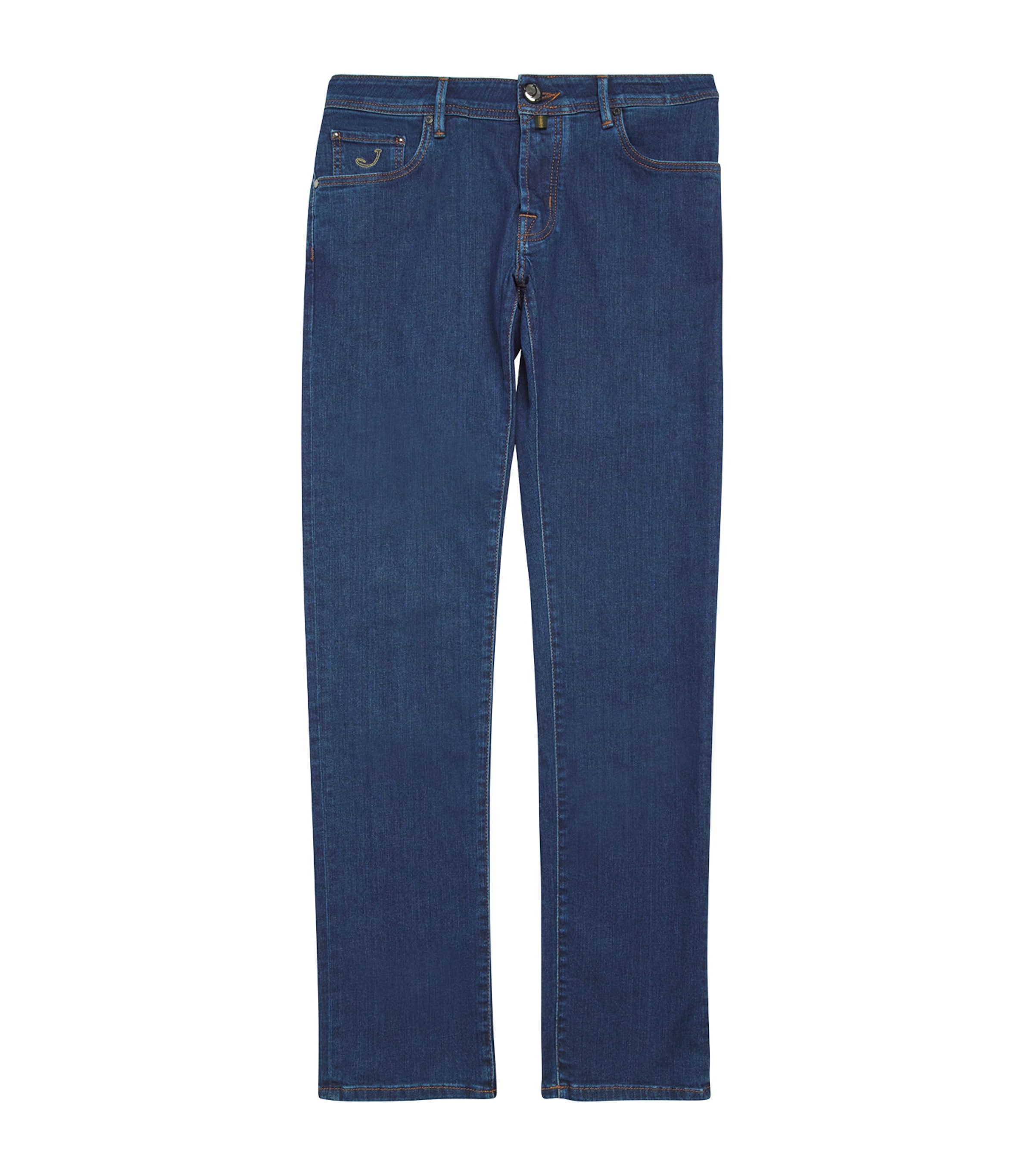 JACOB COHEN CROCODILE-PATCH NICK SLIM JEANS