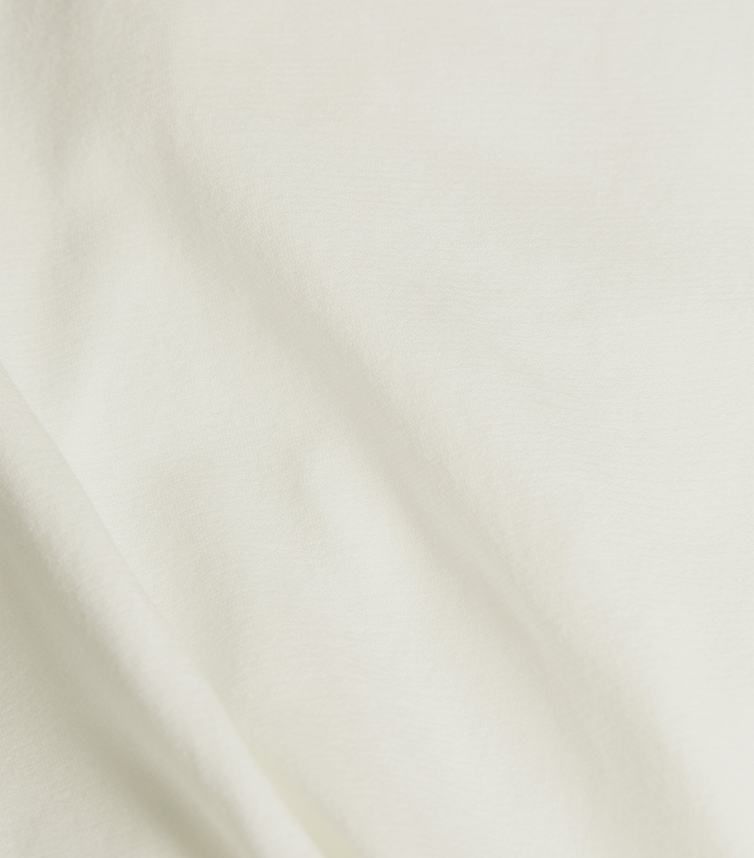 Cropped-Sleeve V-Neck Bodysuit 2179 IVORY Image 5