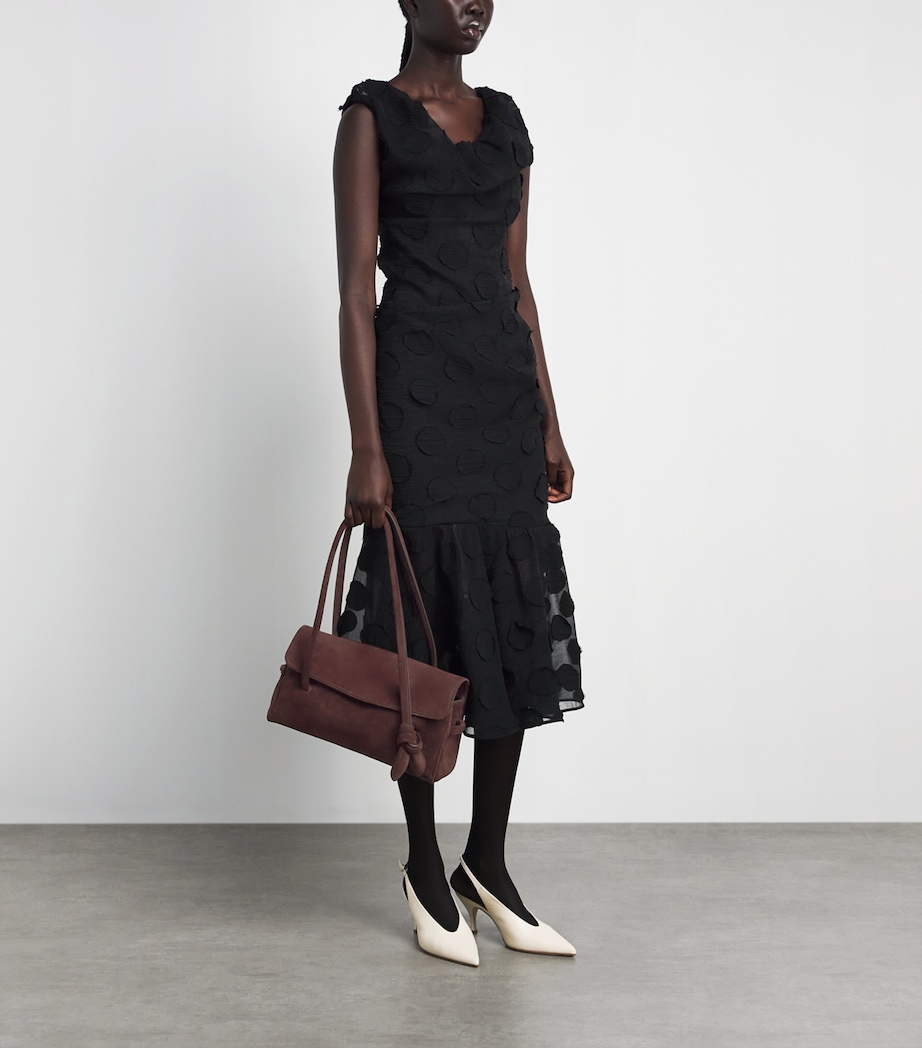Jacquemus Leather Le Turismo Shoulder Bag Medium Brown Image 2