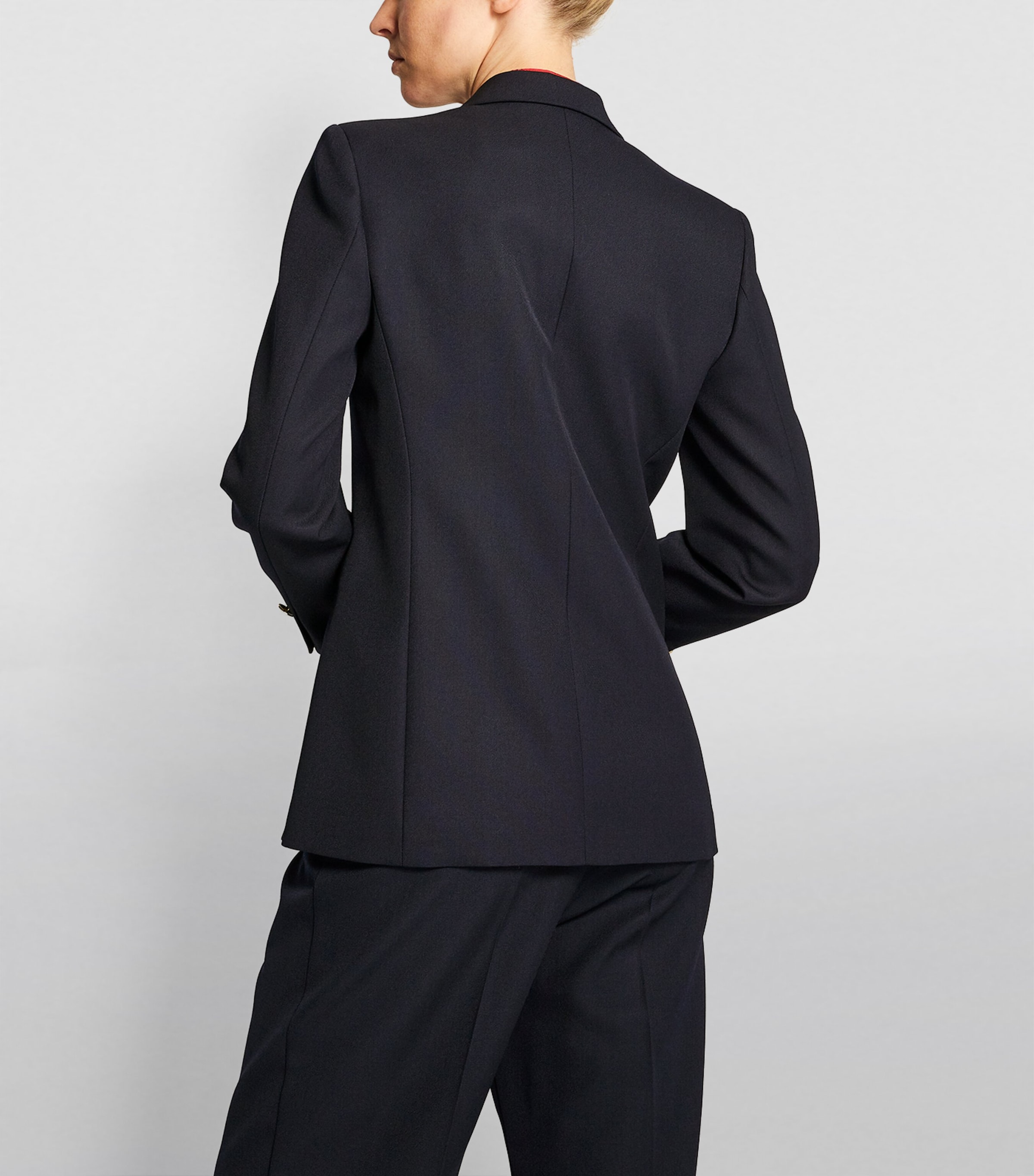 Double-Breasted Blazer NAVY BLUE Image 4