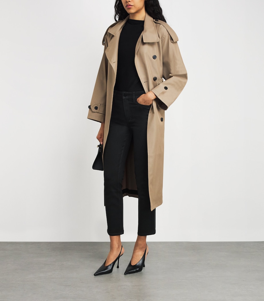 Coated Cindy Mum Jeans BLACK FOG LUX COATNG Image 2