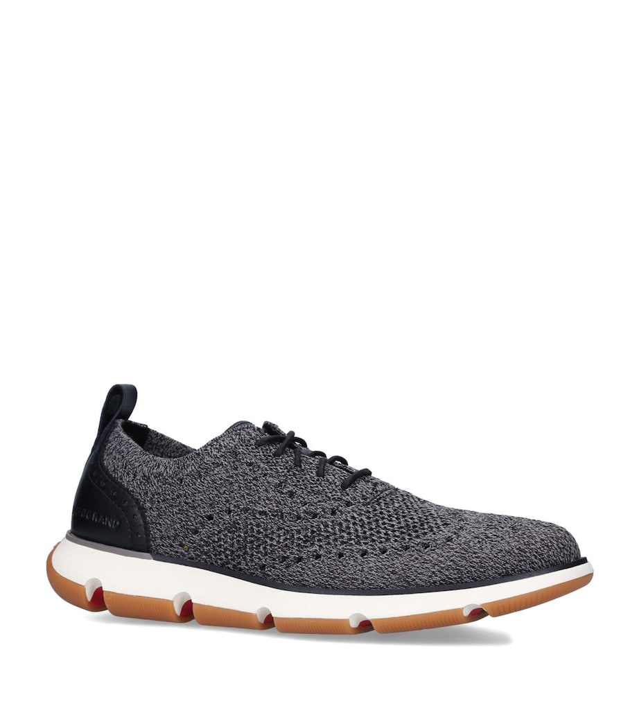 4.ZERØGRAND Stitchlite Oxford Sneakers GREY Image 1