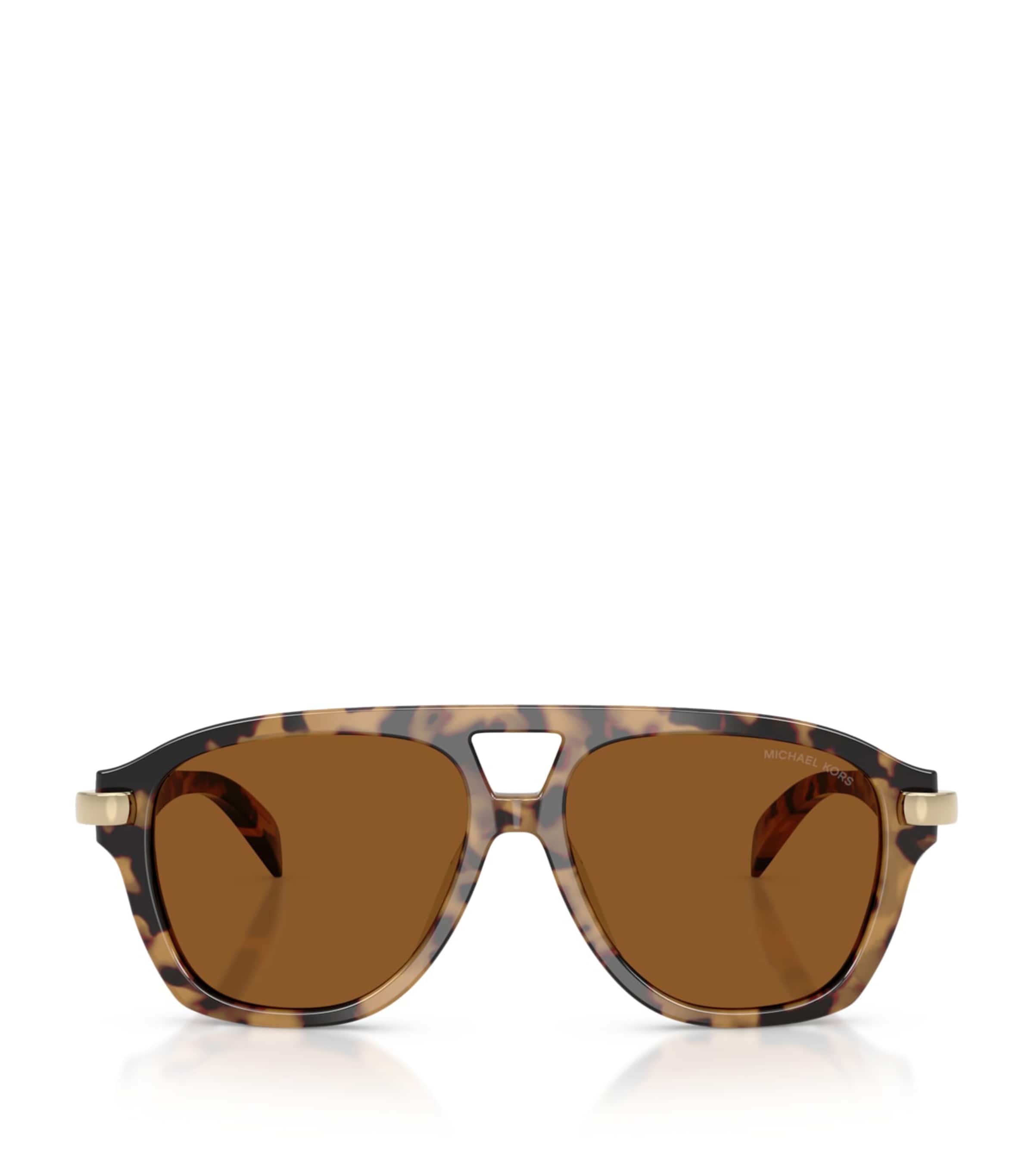 Michael Kors Grenada Pilot Sunglasses Brown Image 1