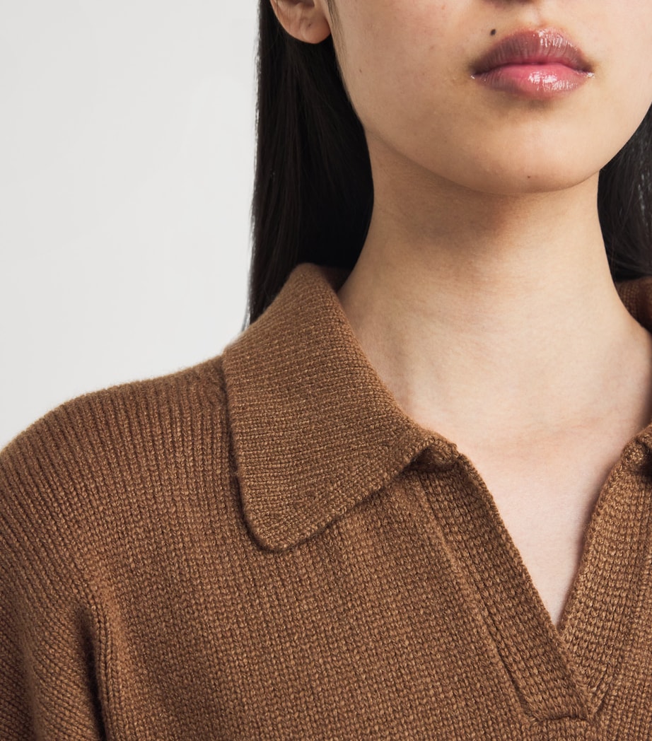 Cashmere Herve Sweater 745 MAPLE Image 6