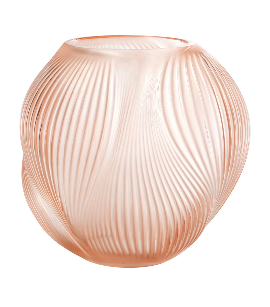 Lalique Small Crystal Alizé Vase (17cm) Incolore Image 1