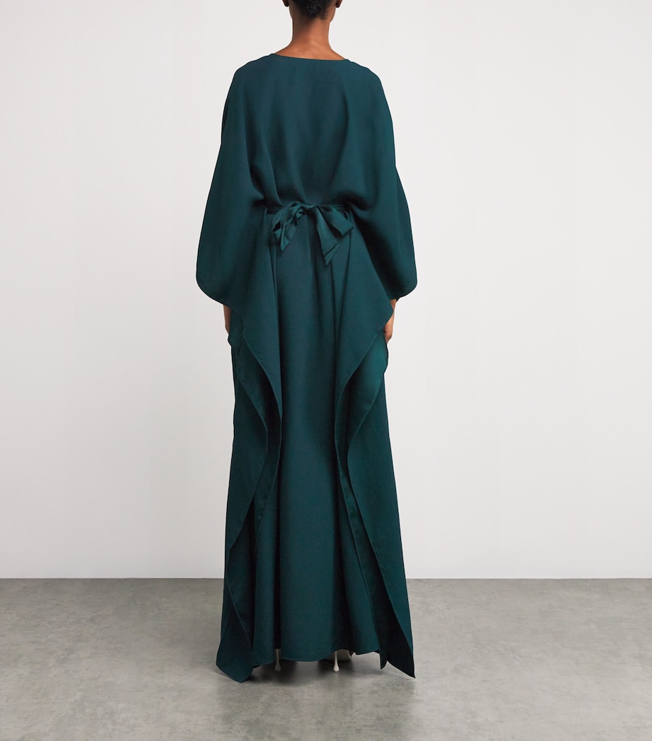 Taller Marmo Womens Crepe Obsession Kaftan Sottobosco Image 3