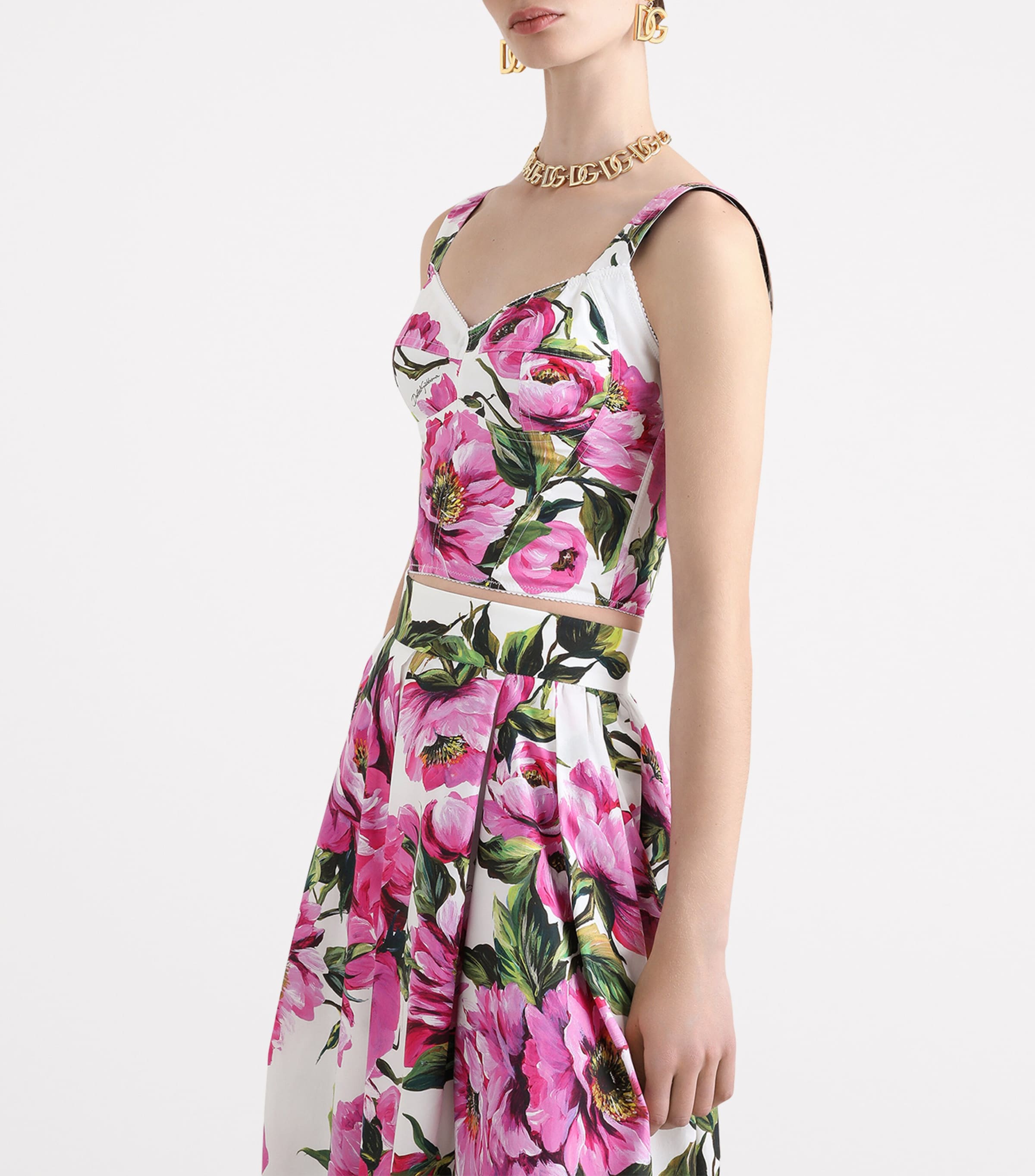 Roses Bustier Top HA5KR-PEONIE Image 4