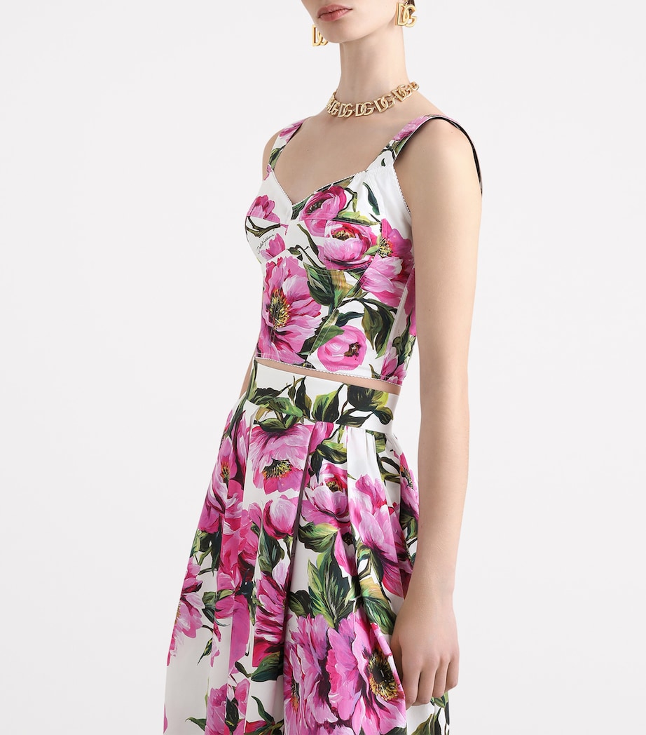 Roses Bustier Top HA5KR-PEONIE Image 4