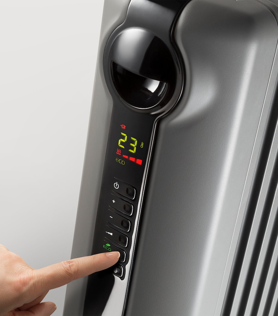 Radia S Oil Filled Radiator GREY Image 4