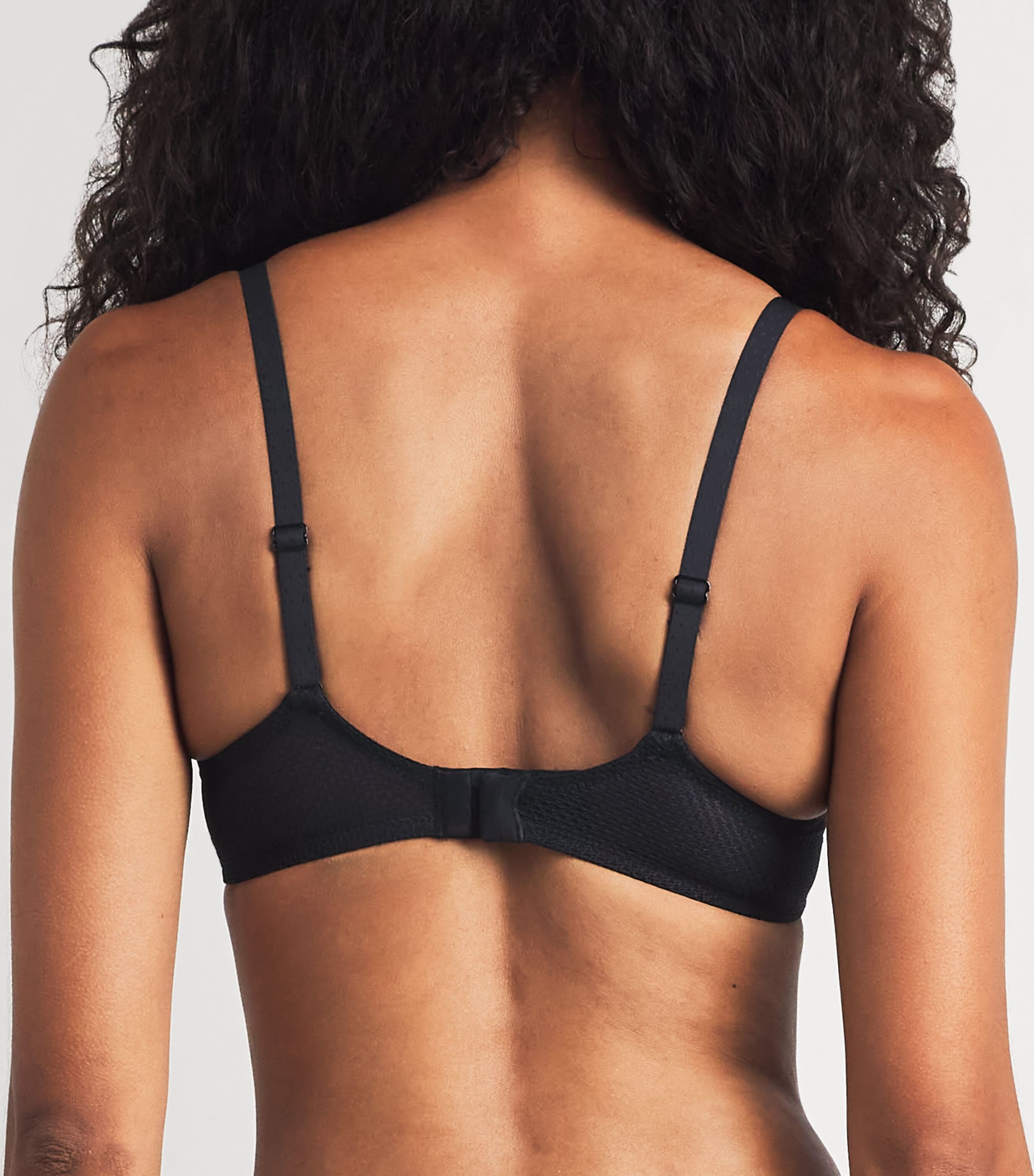 Chantelle Womens Embroidered Fleurs Balconette Bra Black Image 3