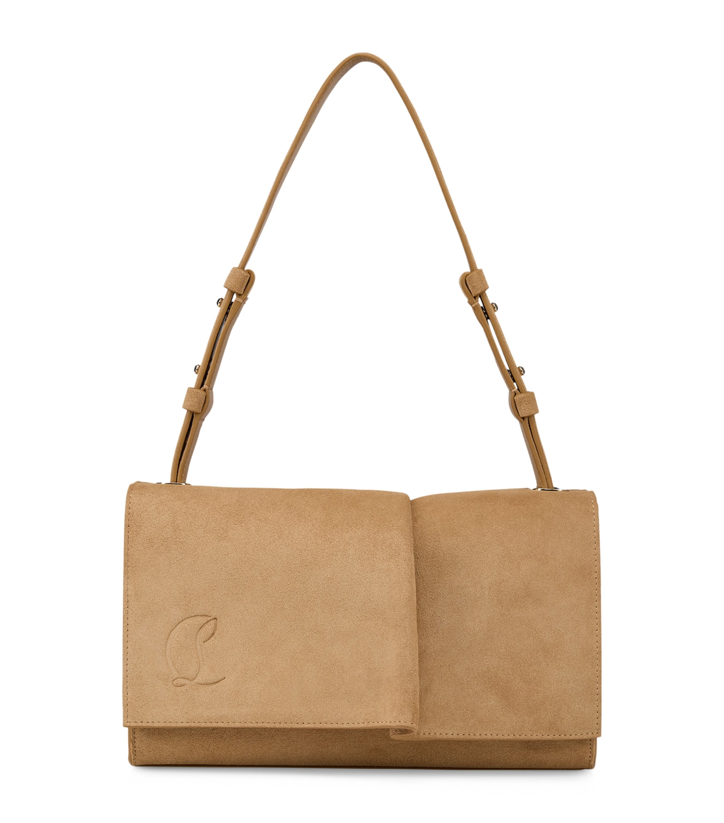 Baggy Small Suede Shoulder Bag F486 Image 1