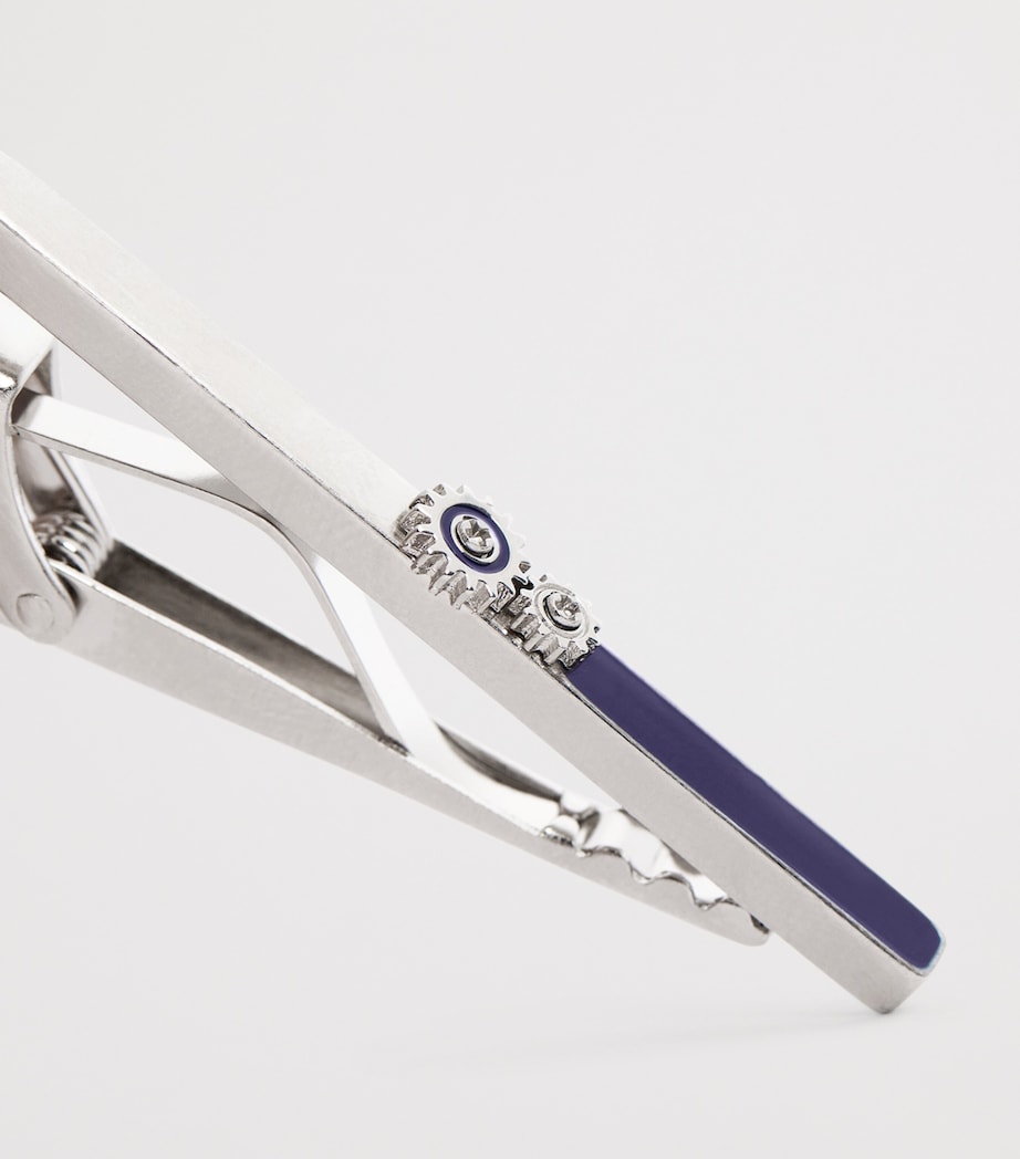 Gears Tie Clip NAVY Image 5