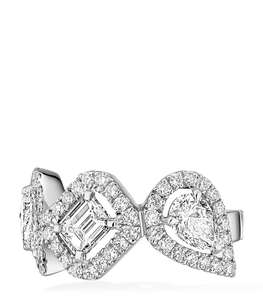 Messika My Twin White Gold and Diamond Ear Cuff (0.60ct) White Gold Image 1