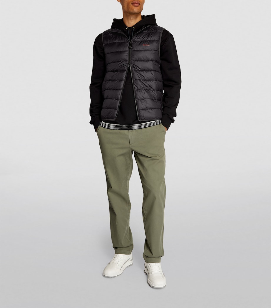 Quilted Bretby Gilet BLACK Image 5