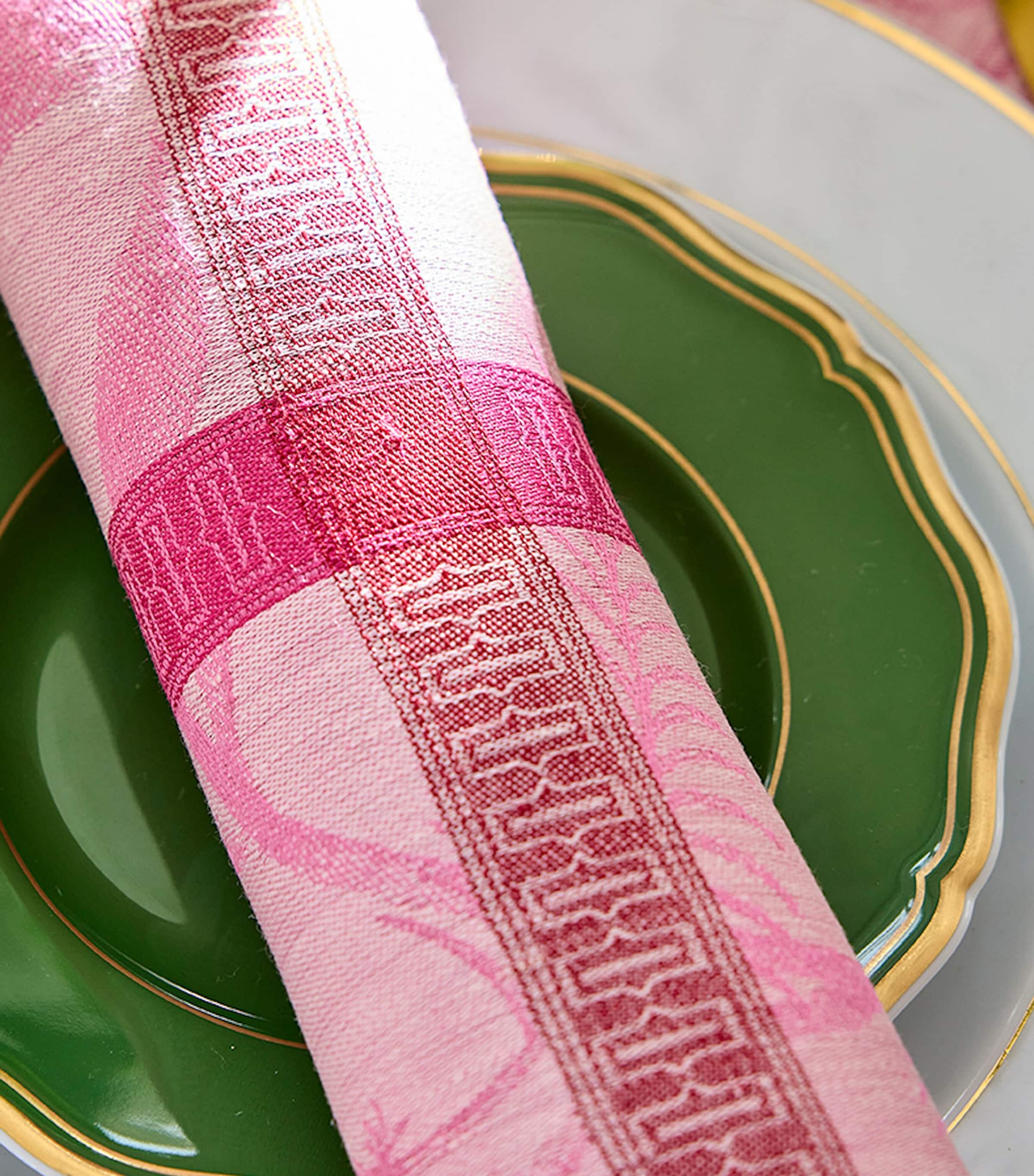 Linen À L’Orangerie Napkin PINK Image 2