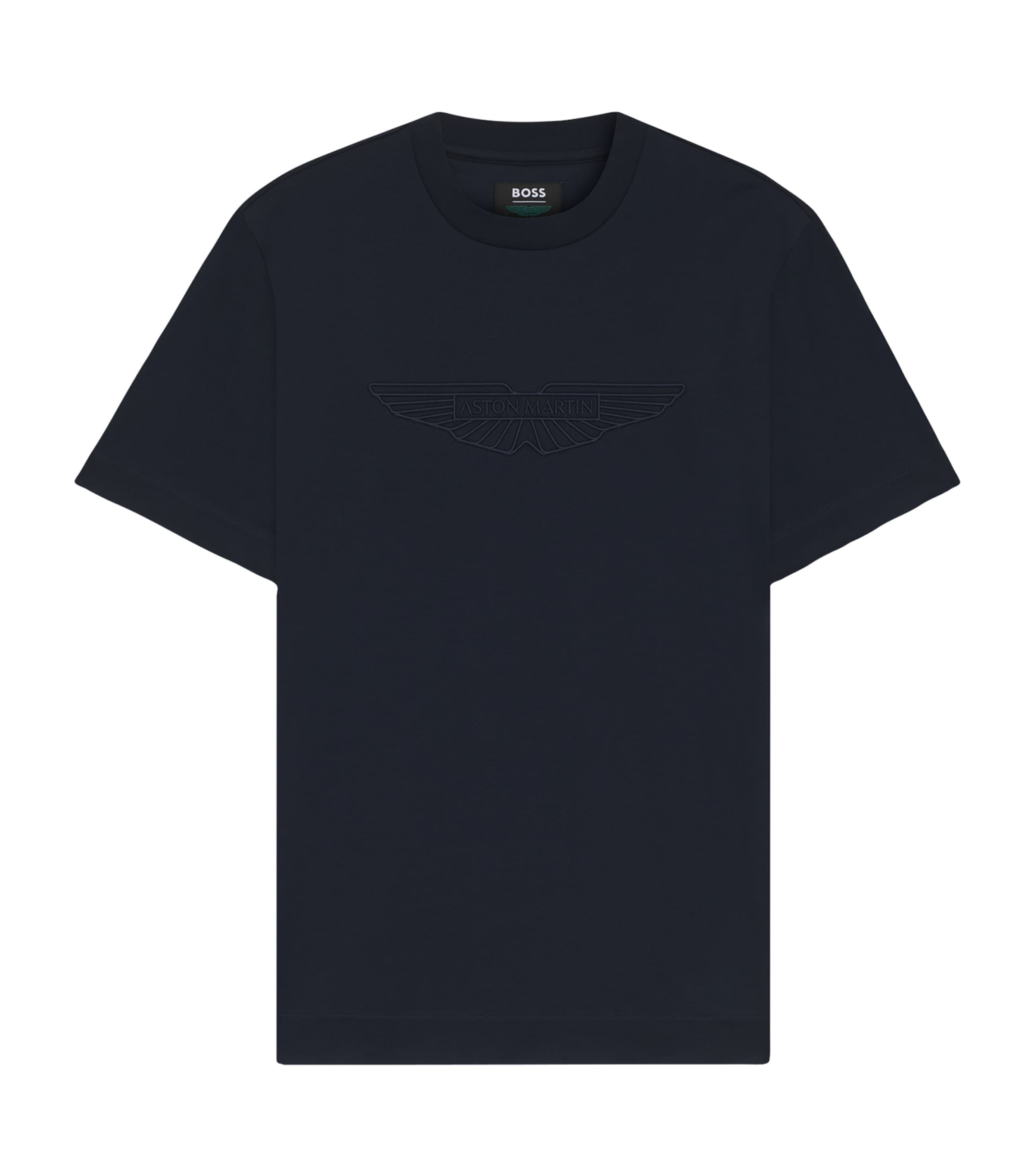 BOSS Mens x Aston Martin Embroidered T-Shirt Image 1