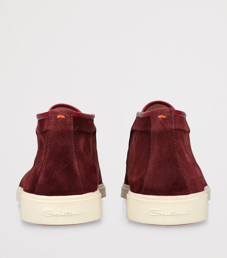 Suede Shan Boots WINE Image 2