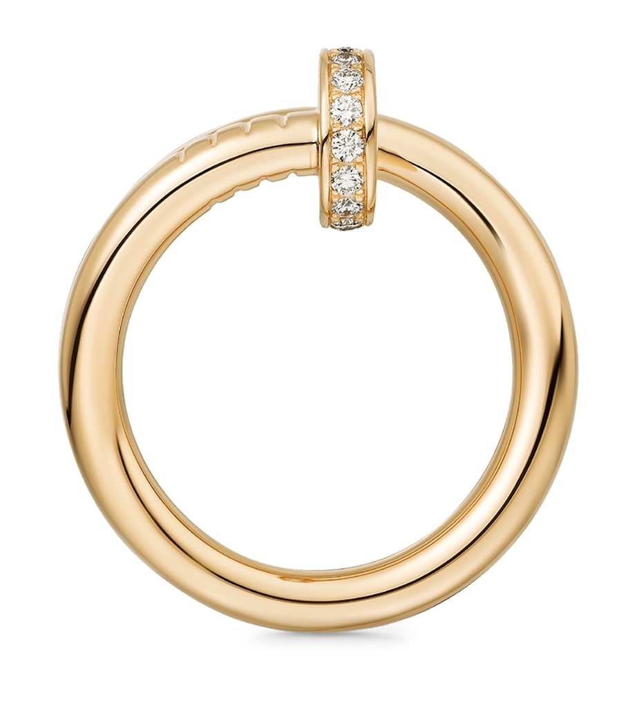 Yellow Gold and Diamond Juste Un Clou Ring MULTI Image 4