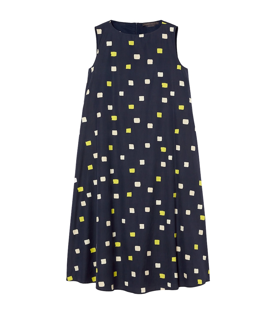 Cotton Printed Terni Midi Dress MIDNIGHTBLUE Image 1