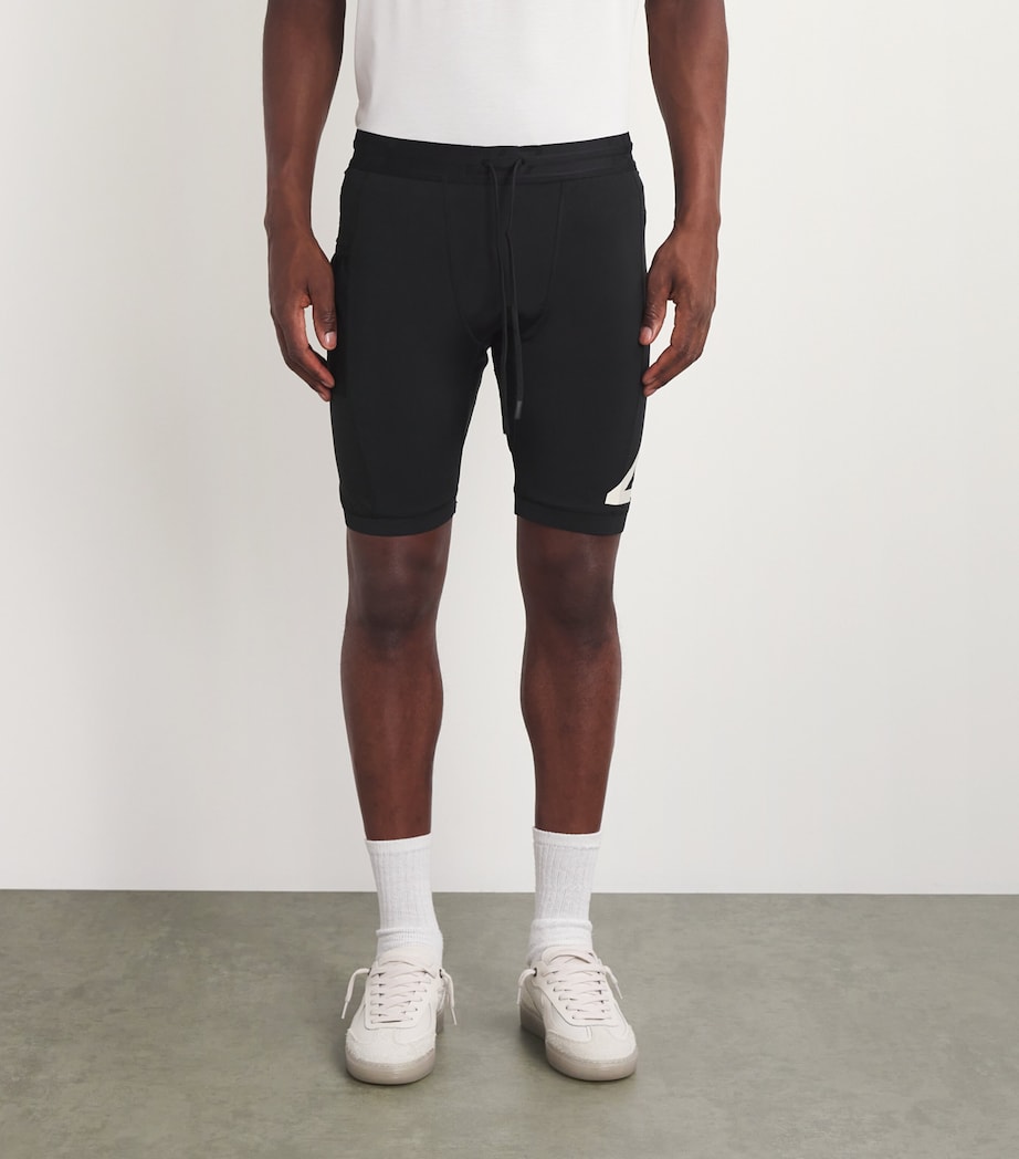 Cargo Half Tight Shorts JET BLACK Image 3