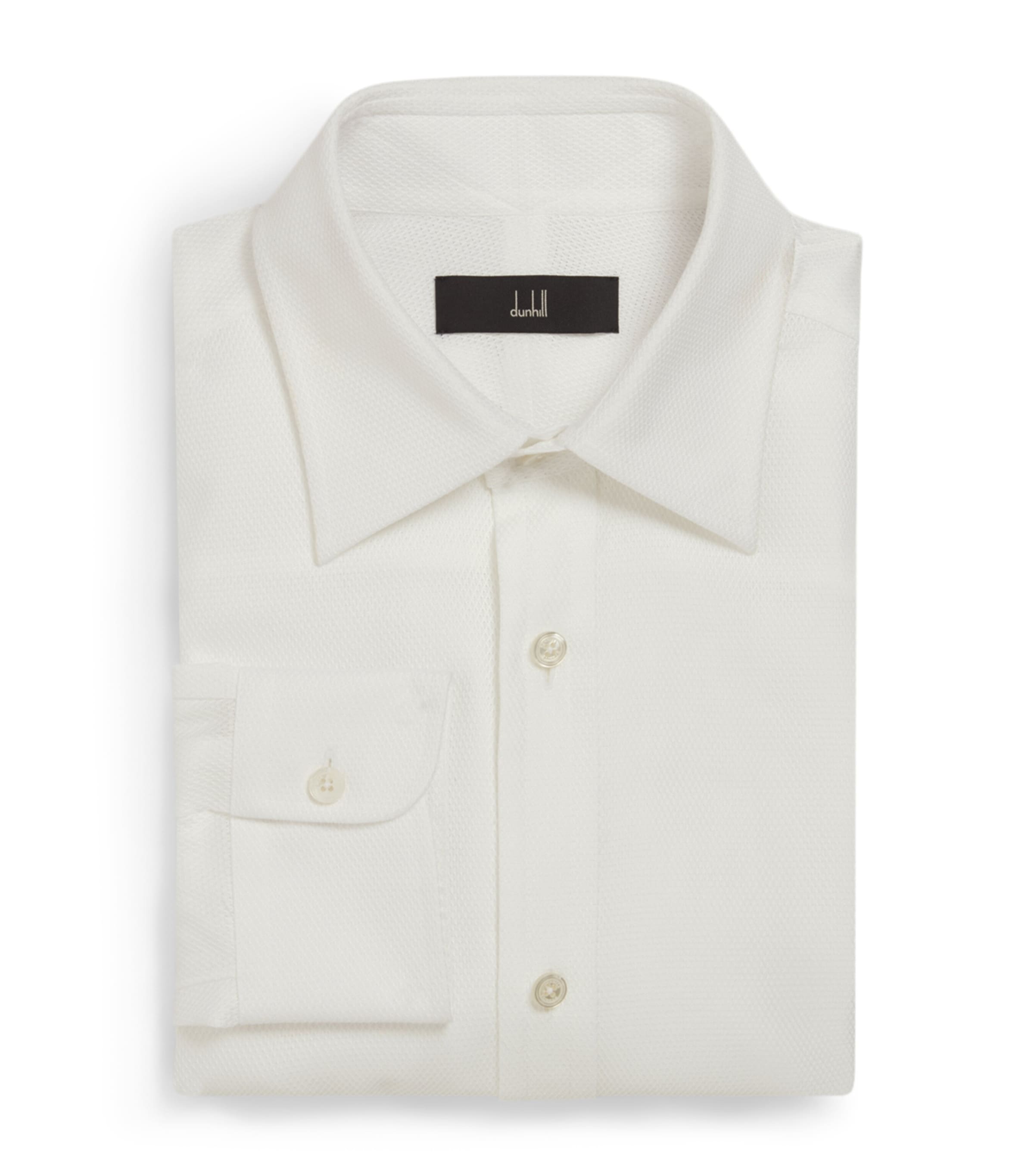 Cotton Giro Inglese Shirt 100WHITE Image 1