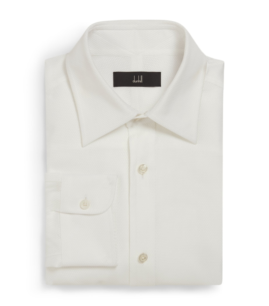 Cotton Giro Inglese Shirt 100WHITE Image 1