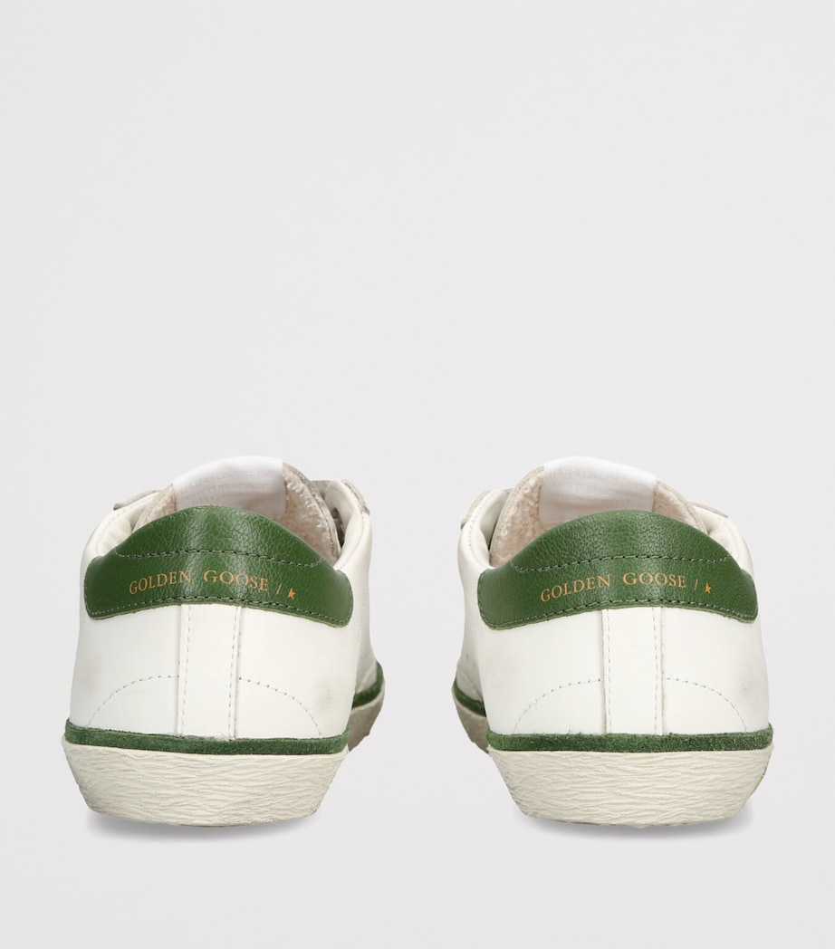 Leather Old School Sneakers GREEN COMB Image 2