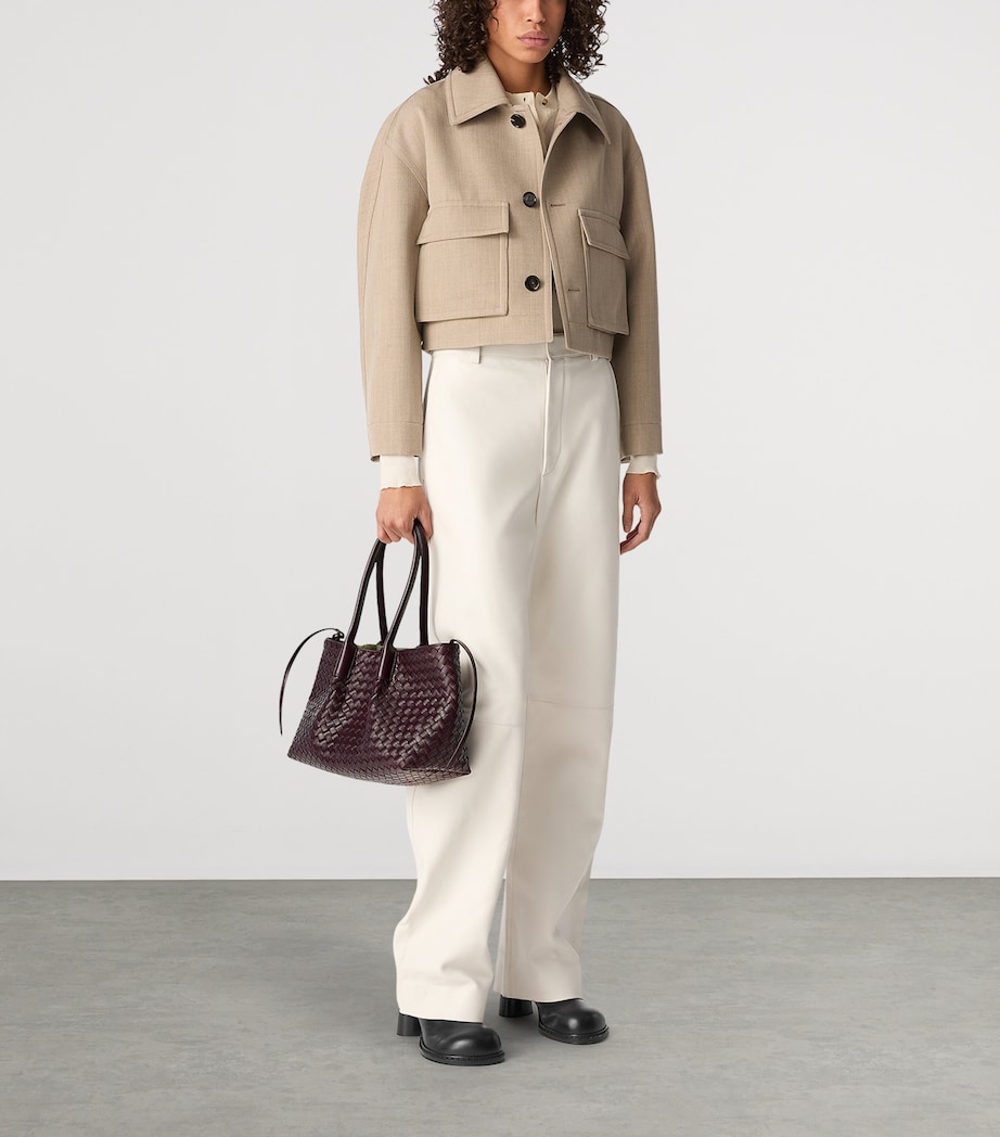 Leather Reversible Pinacoteca Tote Bag 2203 Image 2