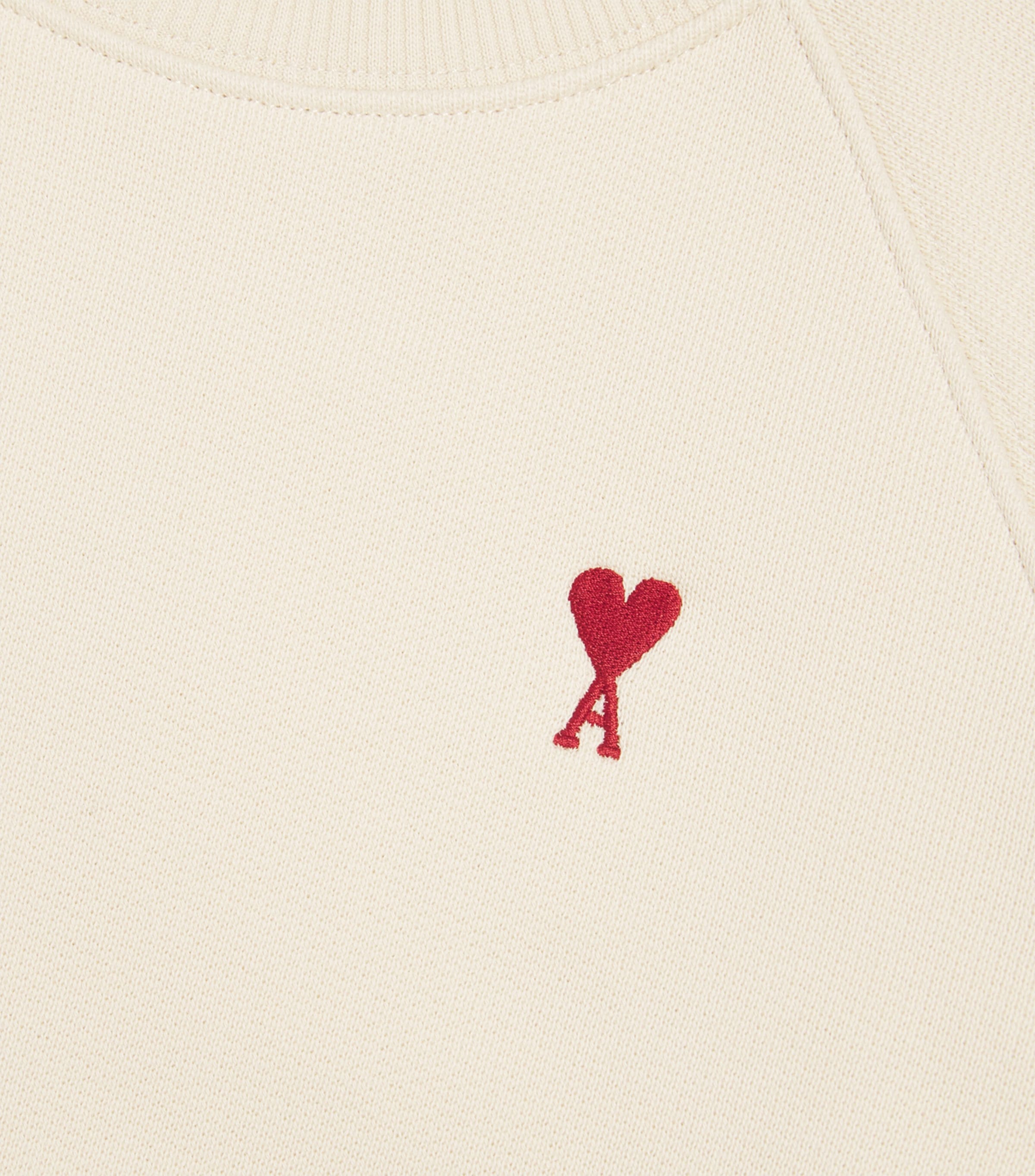 Cotton Ami De Coeur Sweatshirt (4-12 Years) 185-IVOIRE Image 3