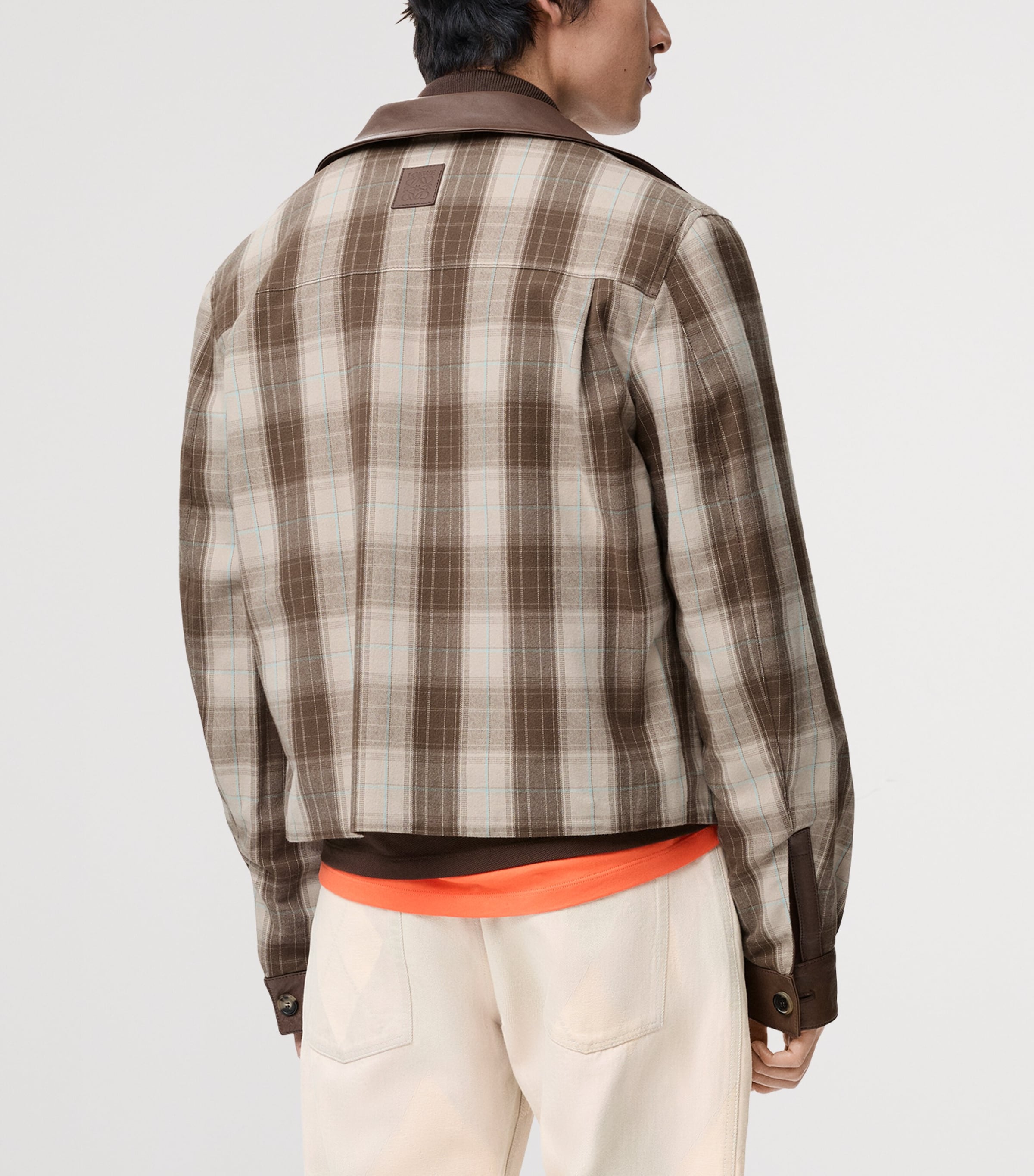 Reversible Leather Jacket TAUPE Image 6