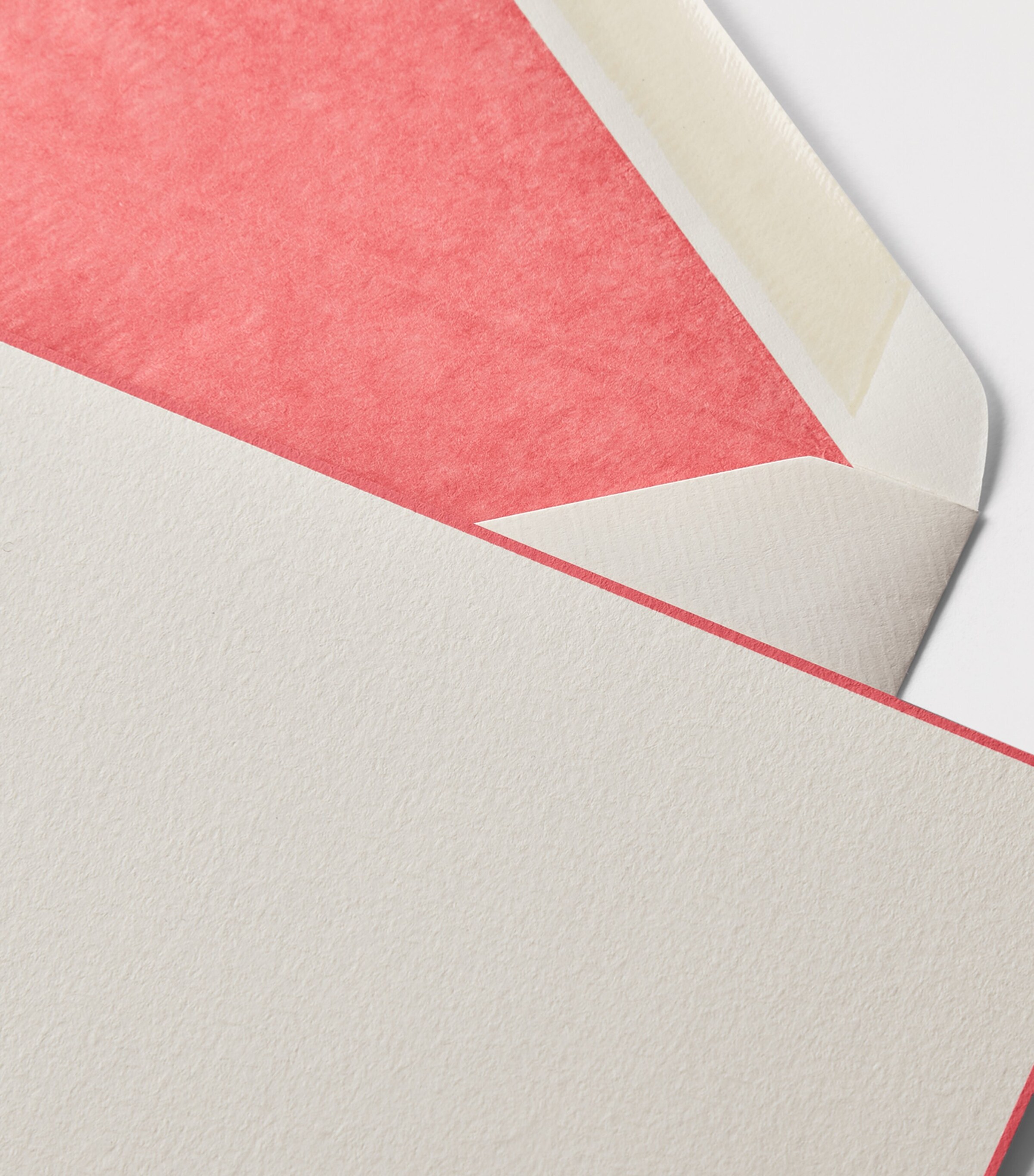 Smythson Box of 10 Correspondence Cards and Envelopes W.laid Candy Pink Image 2