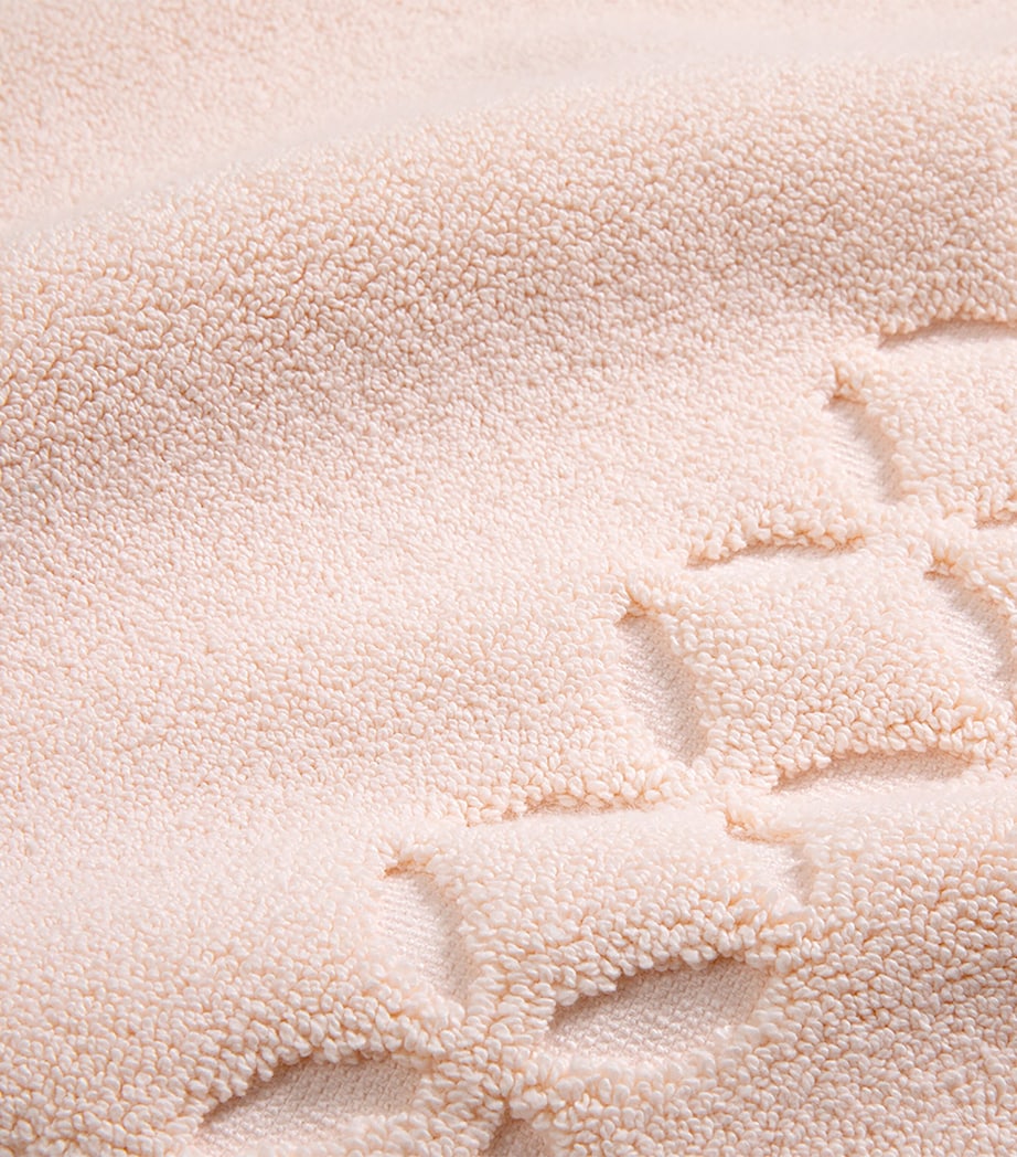 Organic Cotton Nature Bath Mat (55cm x 90cm) POUDRE Image 2