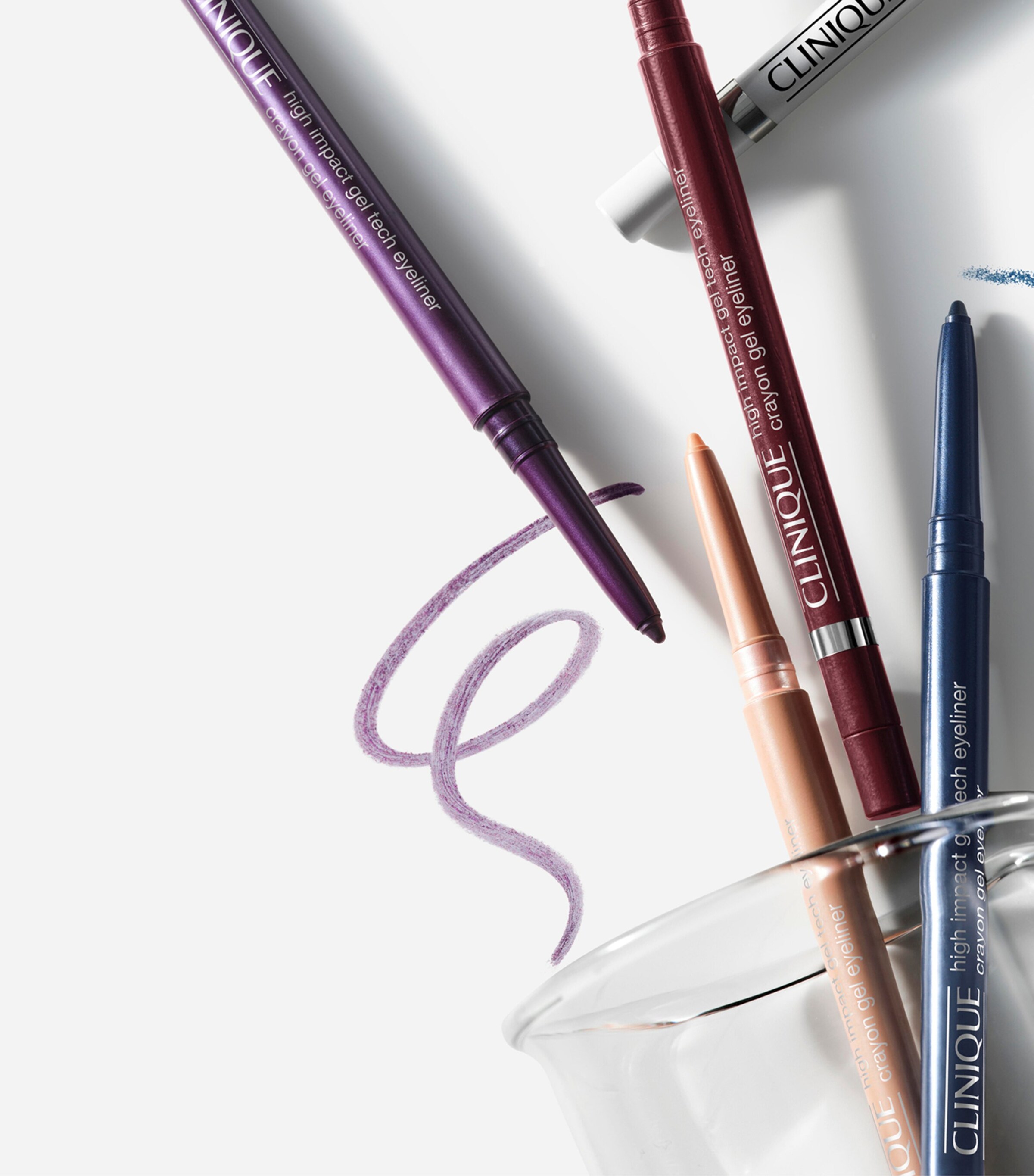 Clinique High Impact Gel Tech Eyeliner Polished Pewter Image 5